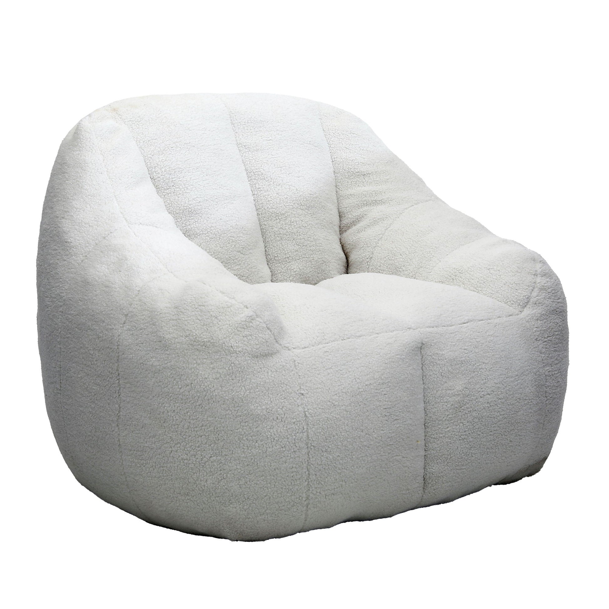 Comfy Bean Bag Chair With Memory Foam Filler, Tufted Soft - Best Buy Furniture