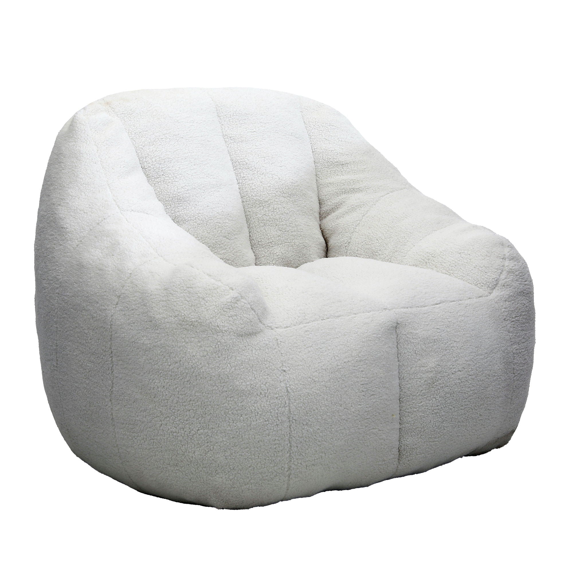 Comfy Bean Bag Chair With Memory Foam Filler, Tufted Soft - Best Buy Furniture