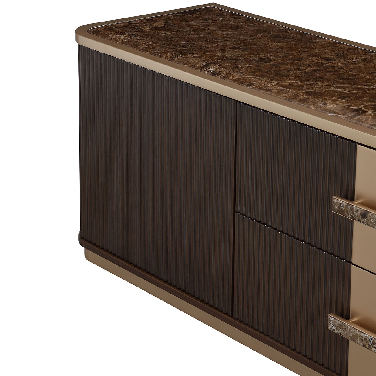 West Kensington - Media Cabinet - Medium Espresso