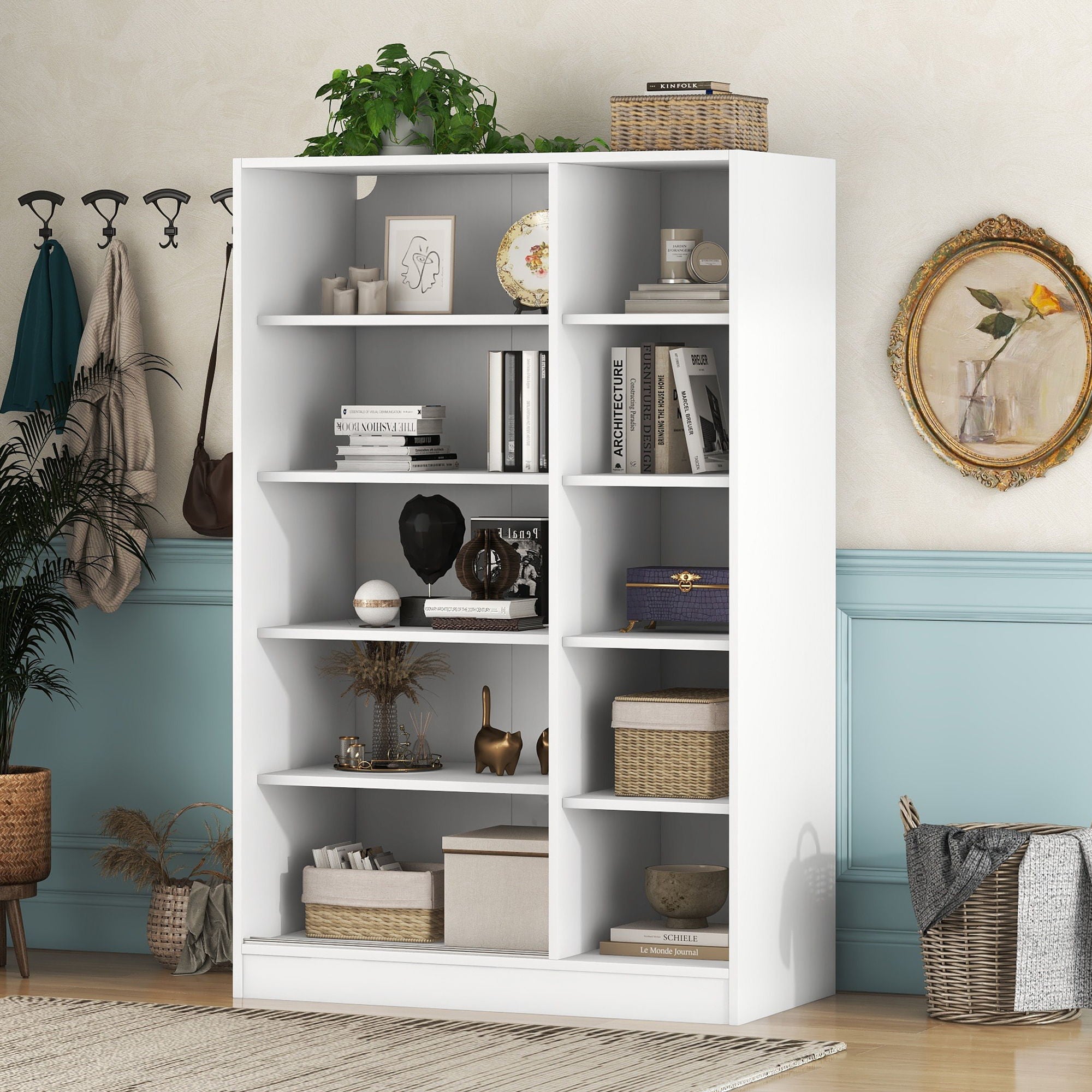 3 Door Shutter Wardrobe & Shelves