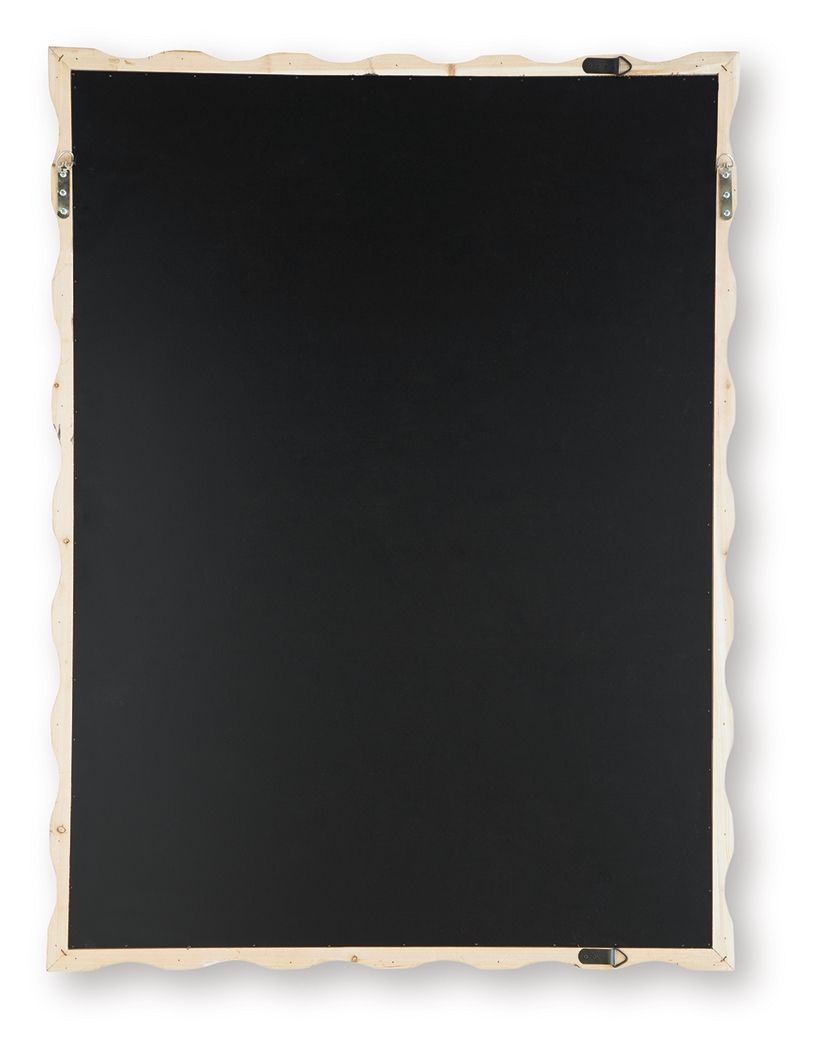 Acelmore - Accent Mirror - Light Brown - Best Buy Furniture