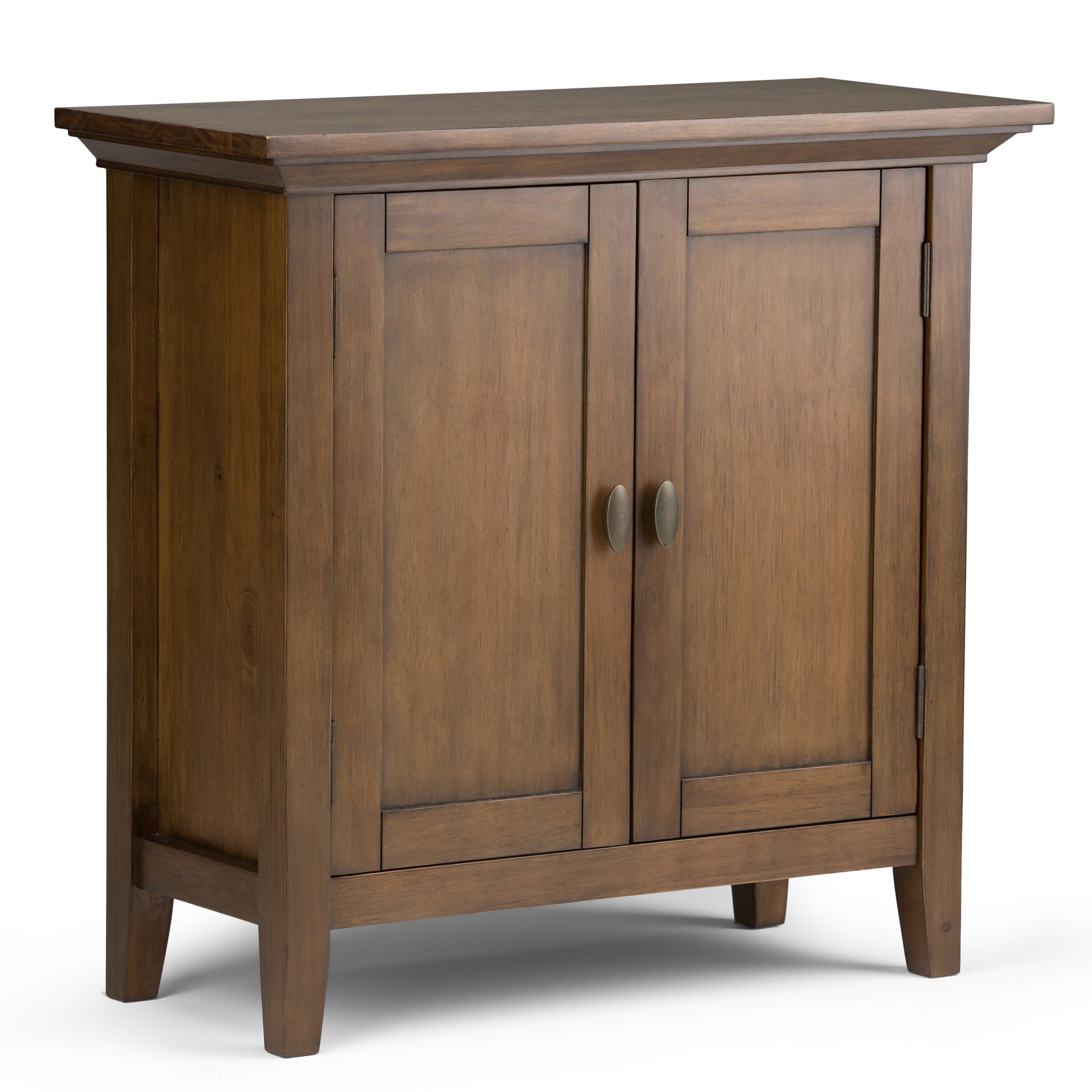 Redmond - Handcrafted Low Storage Cabinet - Best Buy Furniture