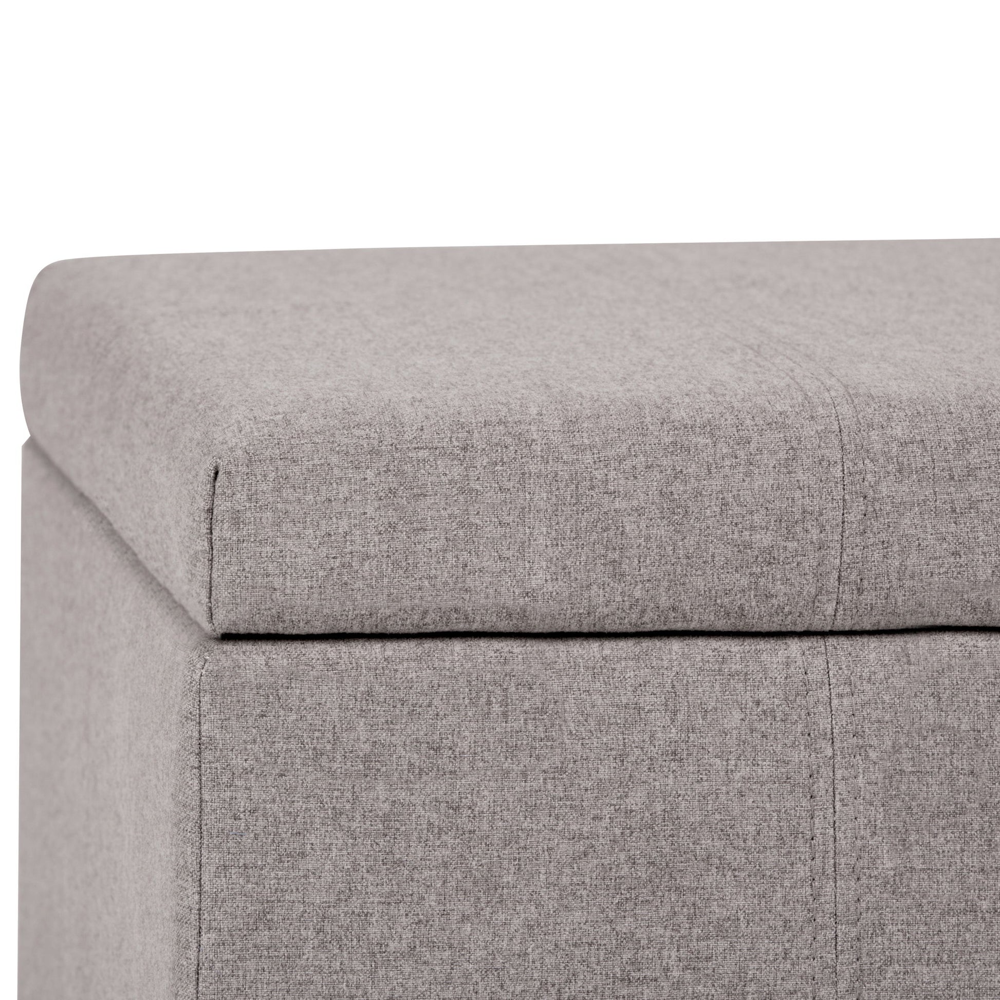 Dover - Upholstered Storage Ottoman Bench - Best Buy Furniture