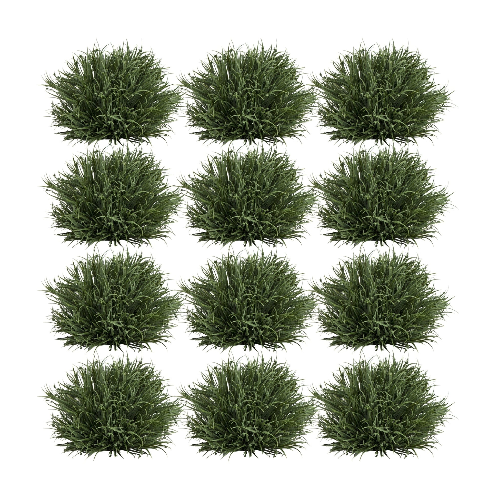 Spring-Grass-Half-Orb-(Set-of-12)-Artificial-Flowering-Plants
