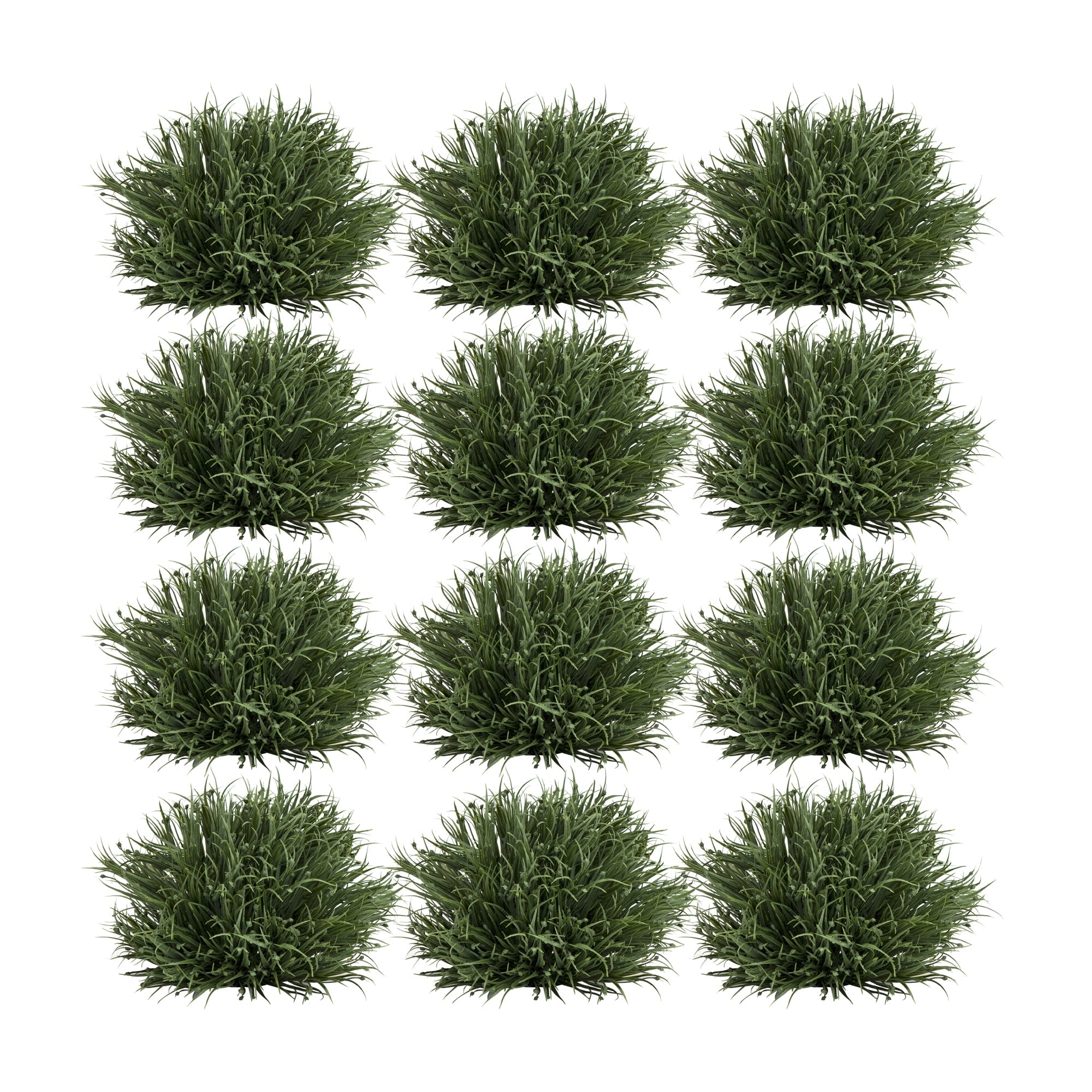 Spring-Grass-Half-Orb-(Set-of-12)-Artificial-Flowering-Plants