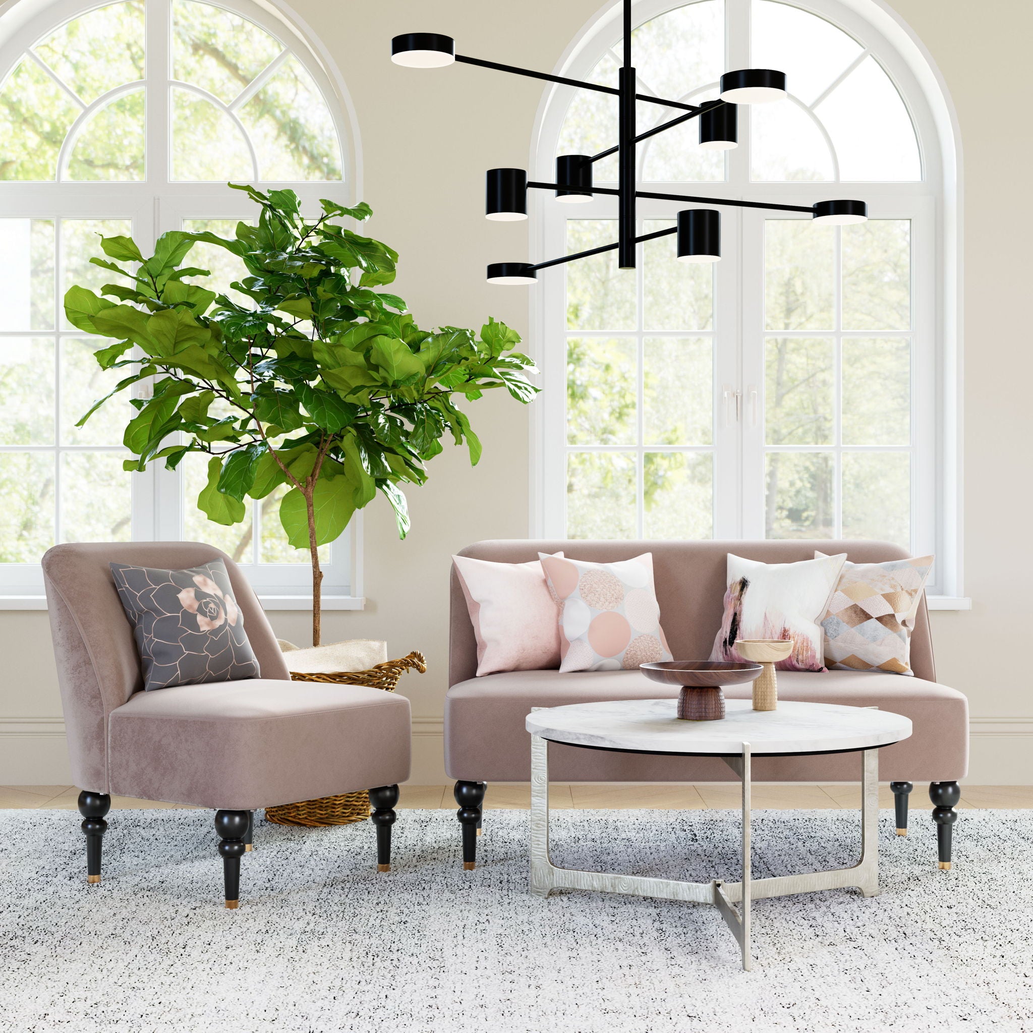 Bintulu - Accent Chair - Taupe