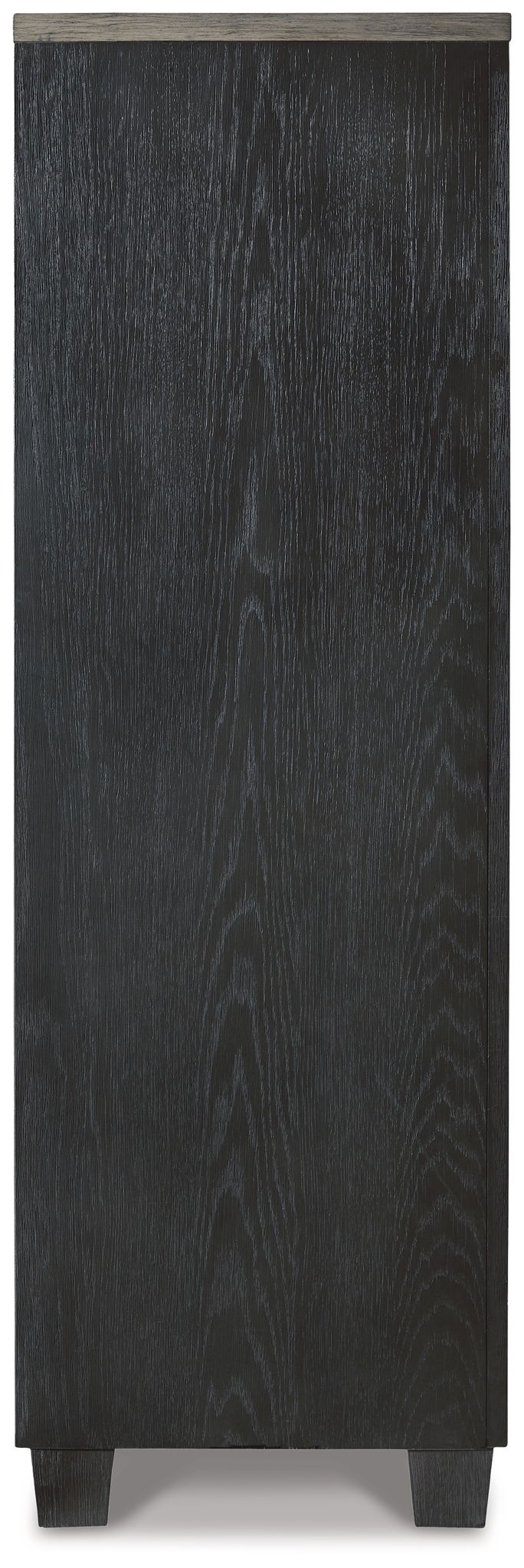 Foyland - Door Chest - Black / Brown - Best Buy Furniture