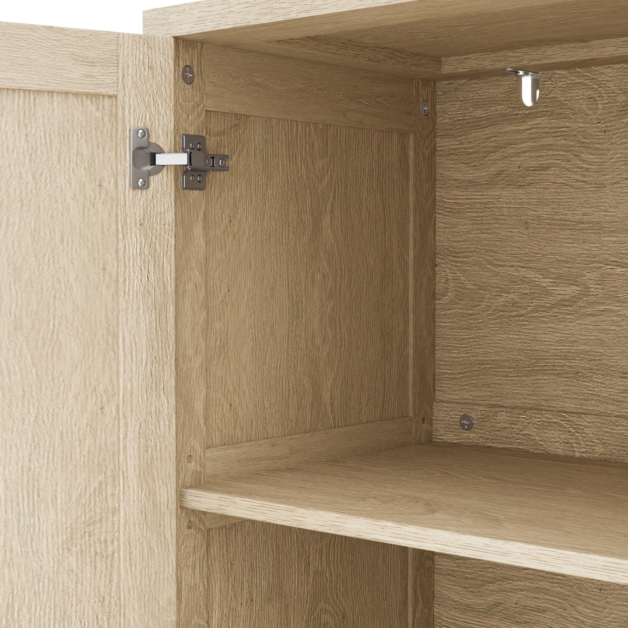 Buffet Cabinet With Adjustable Shelves For Kitchen