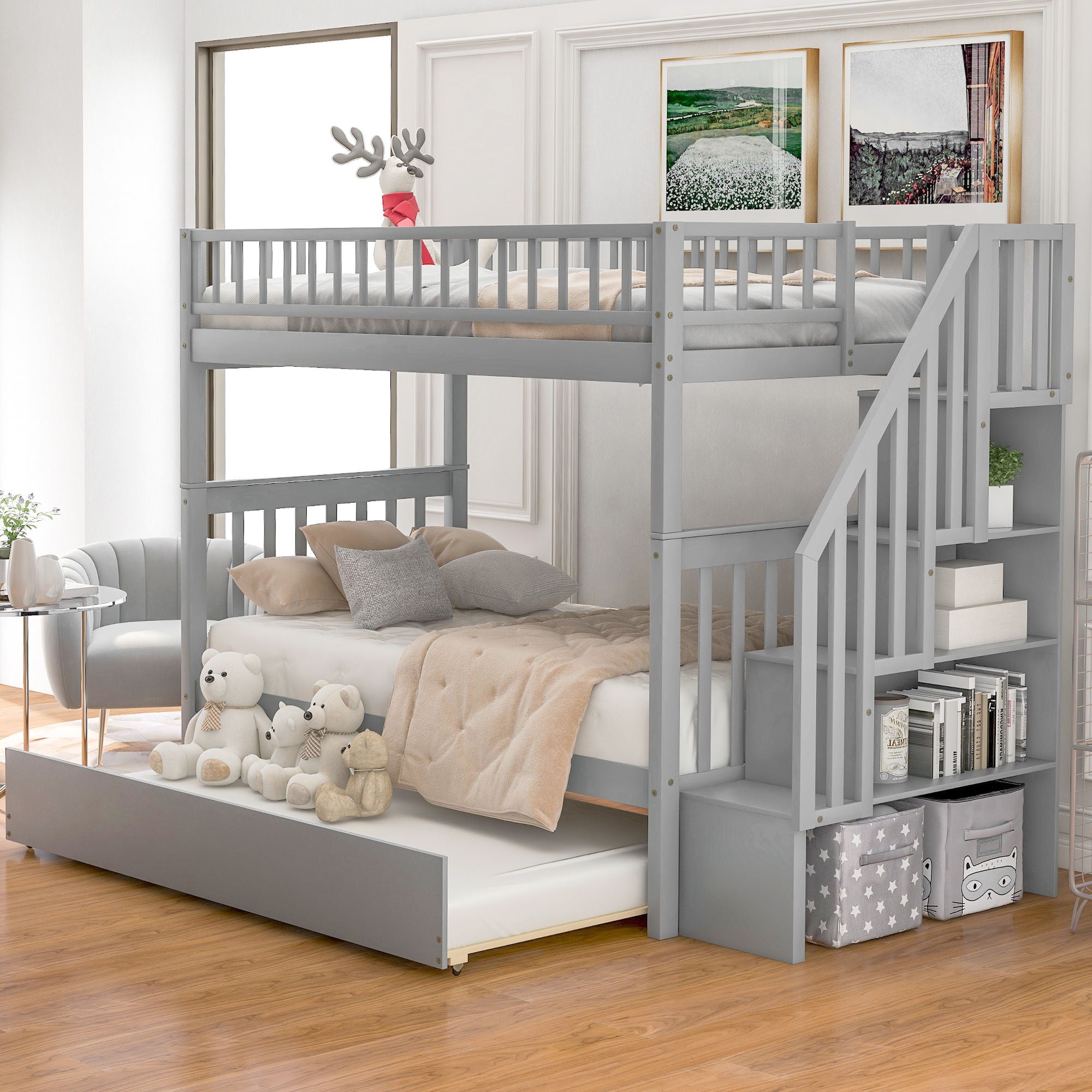 Bunk Bed With Staircase