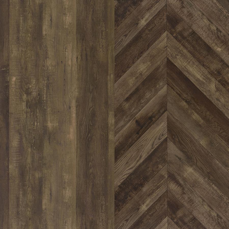 Carolyn - 2 Door Engineered Wood Accent Cabinet - Rustic Oak