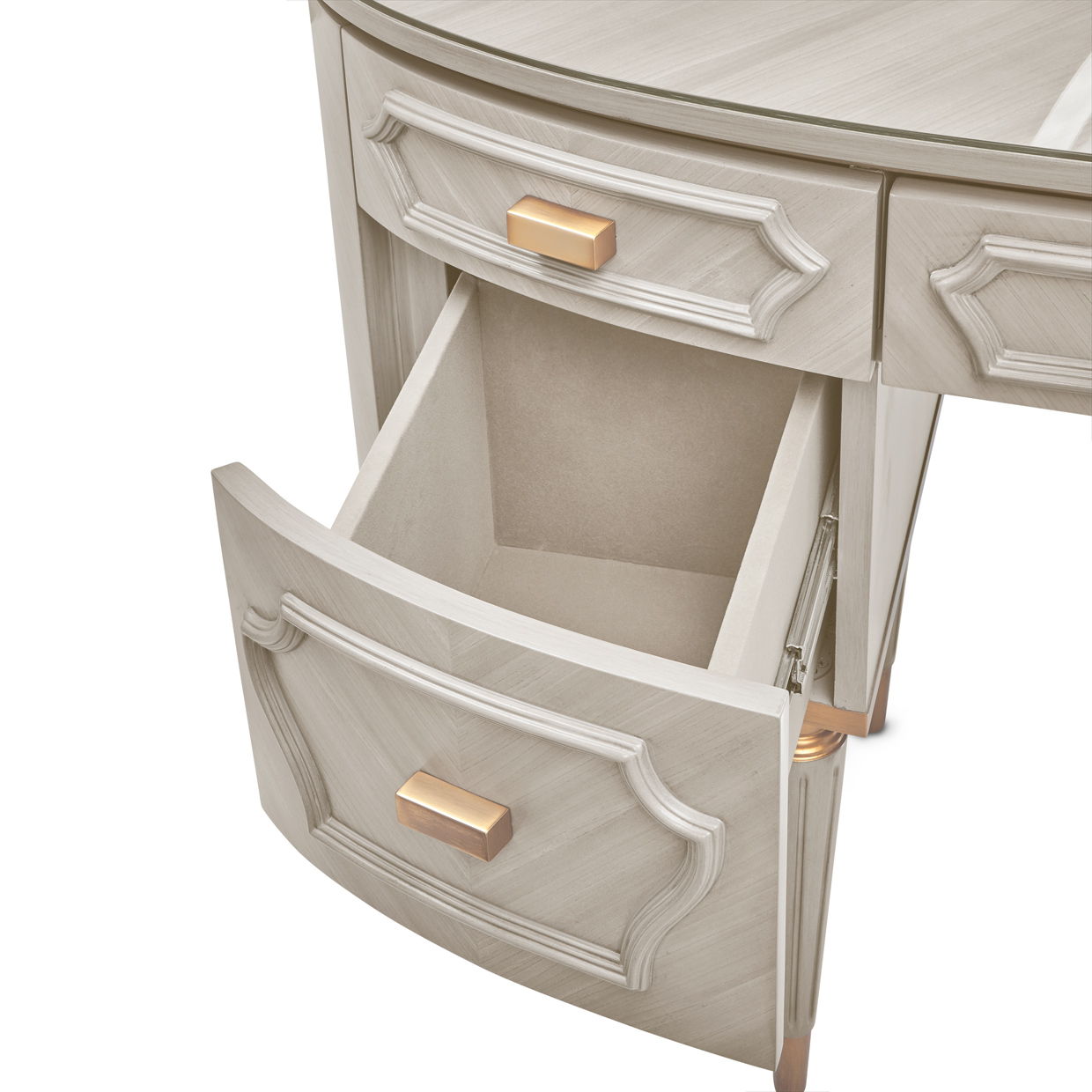 St. Charles - Vanity Desk - Dove Gray
