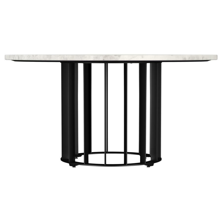 Haven - Round Marble Coffee Table Set
