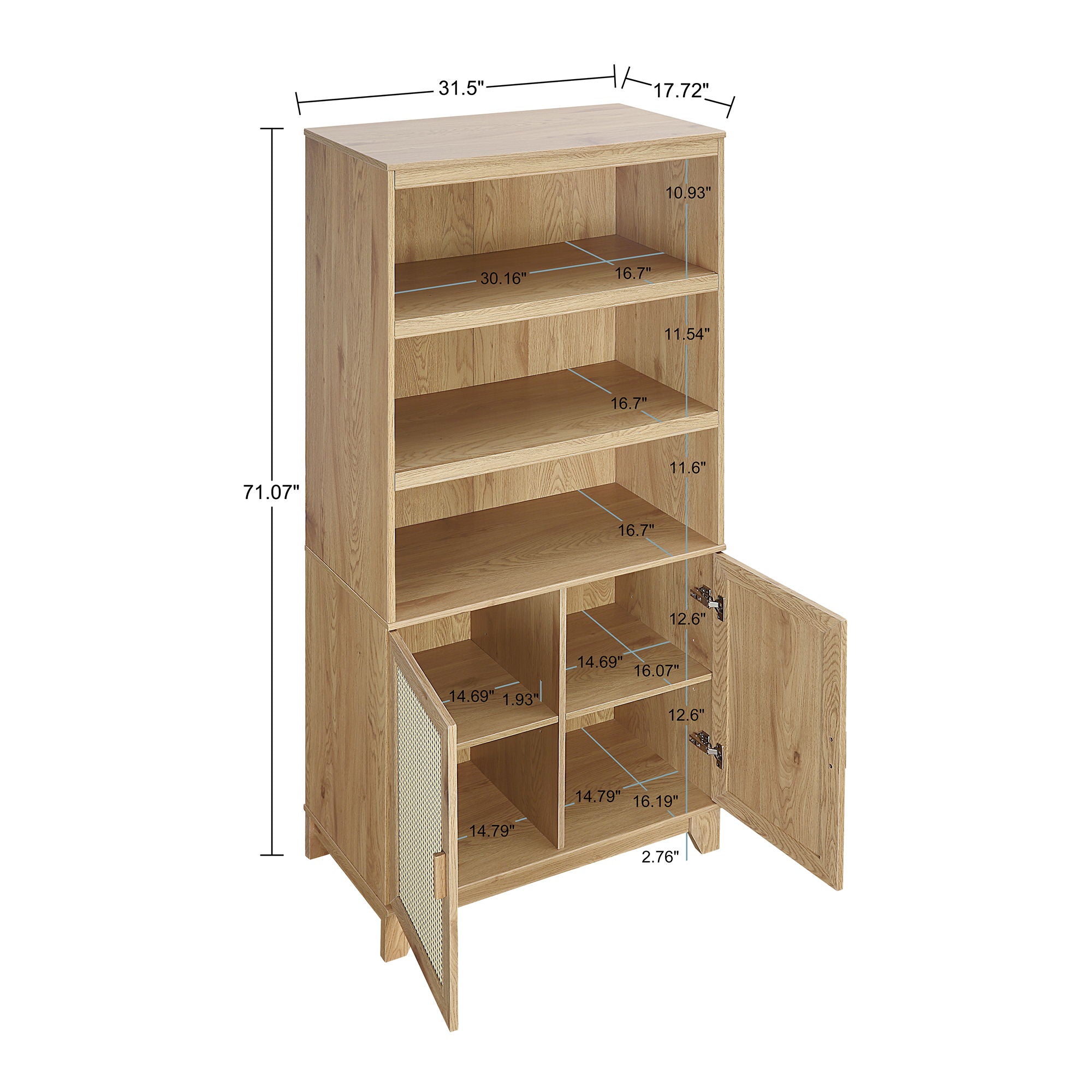 Sheridan - Bookcase Cabinet