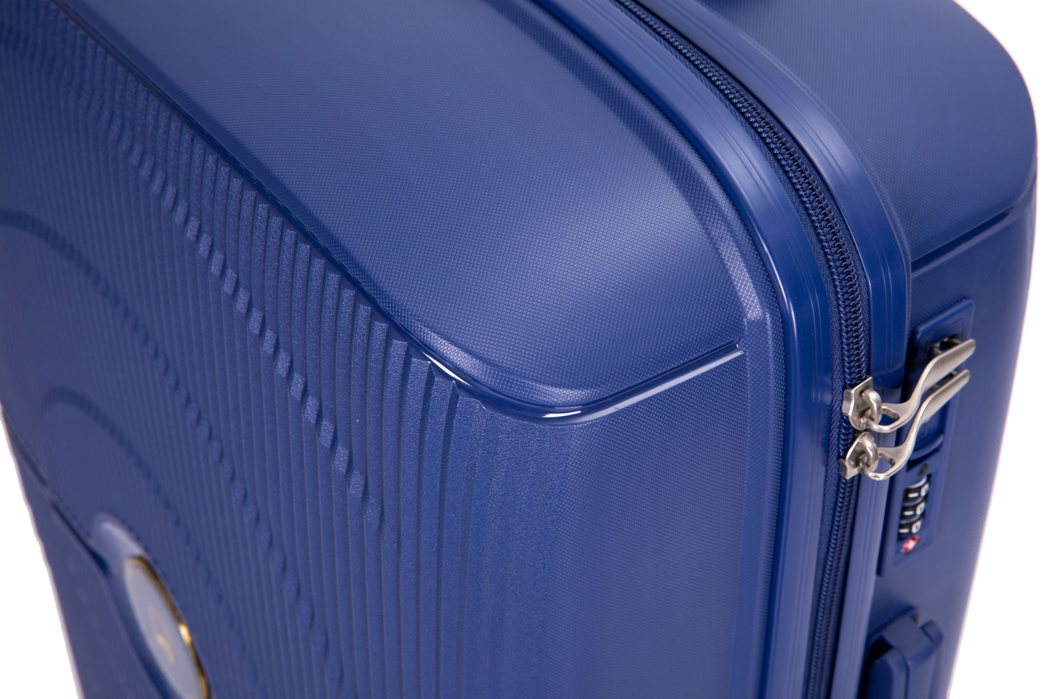 3 Piece Set Expandable Hardshell Suitcase Double Spinner Wheels