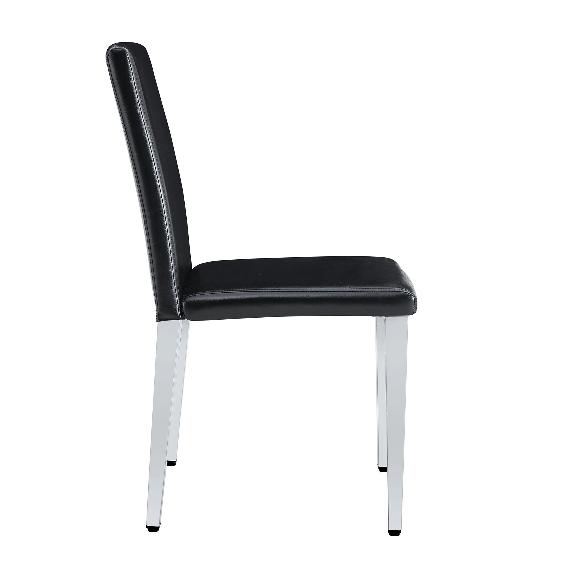 Simple And Versatile Dining Chairs With Metal Legs