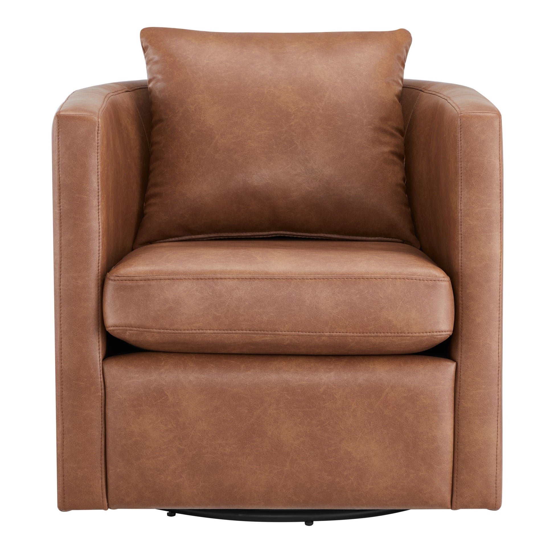 Sutton - Swivel Barrel Chair - Best Buy Furniture