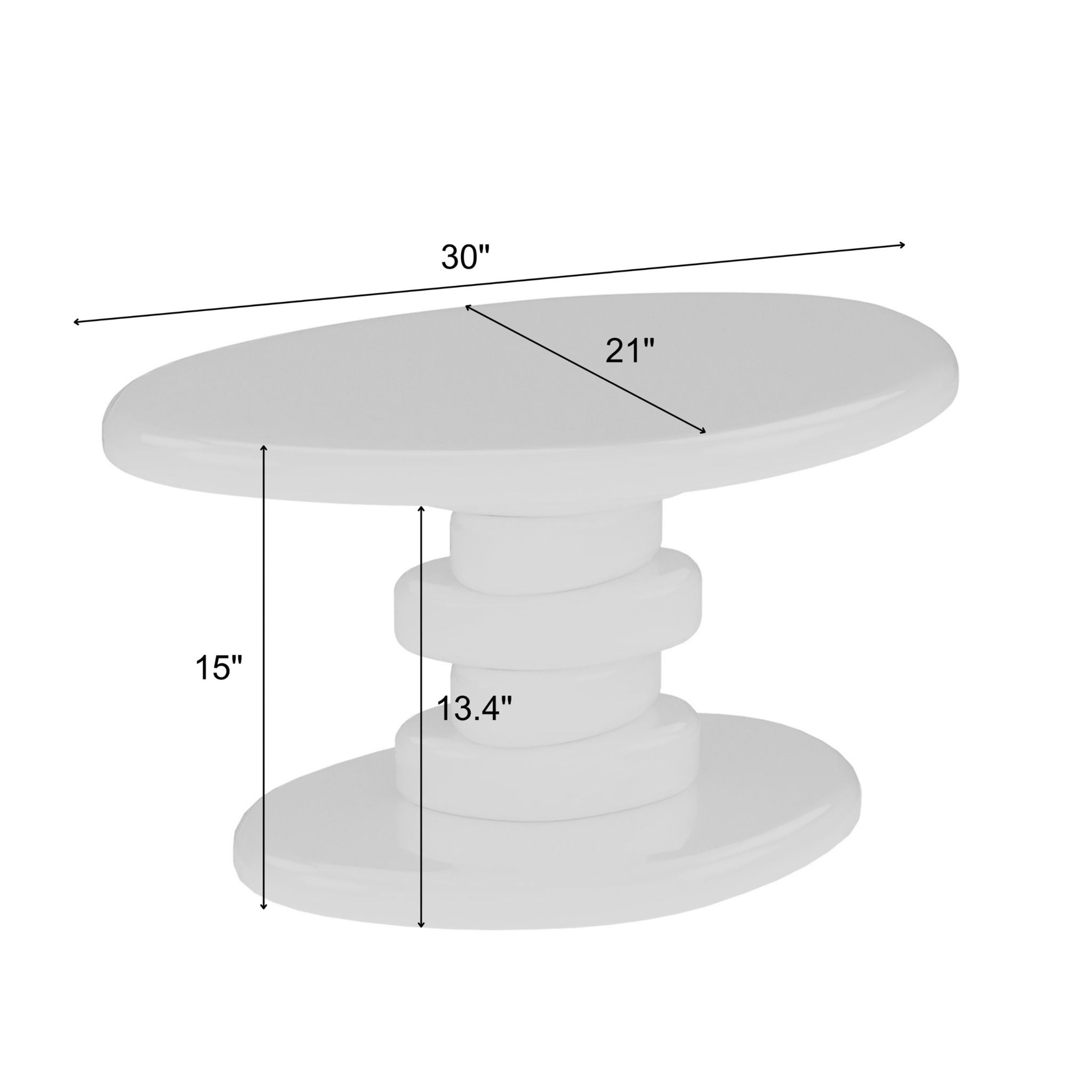 Cobblestone End Table