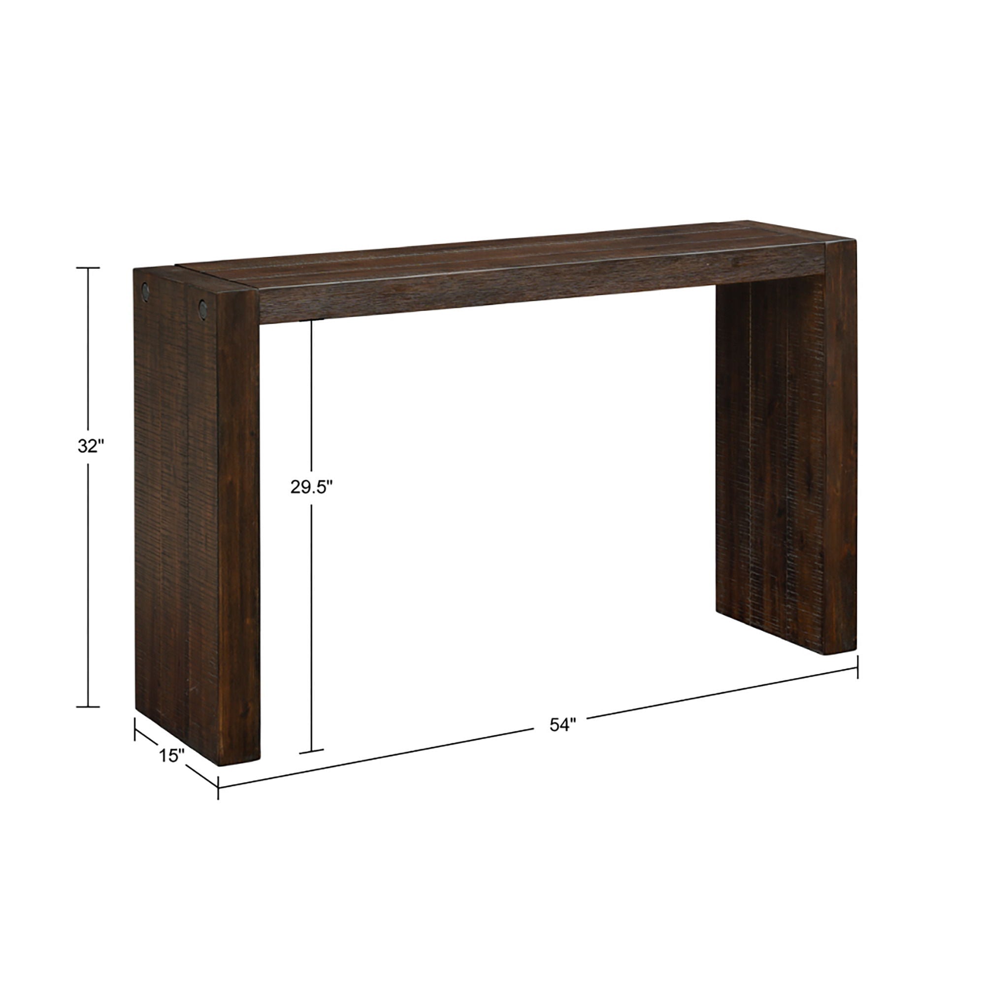 Modern Solid Wood Console Table