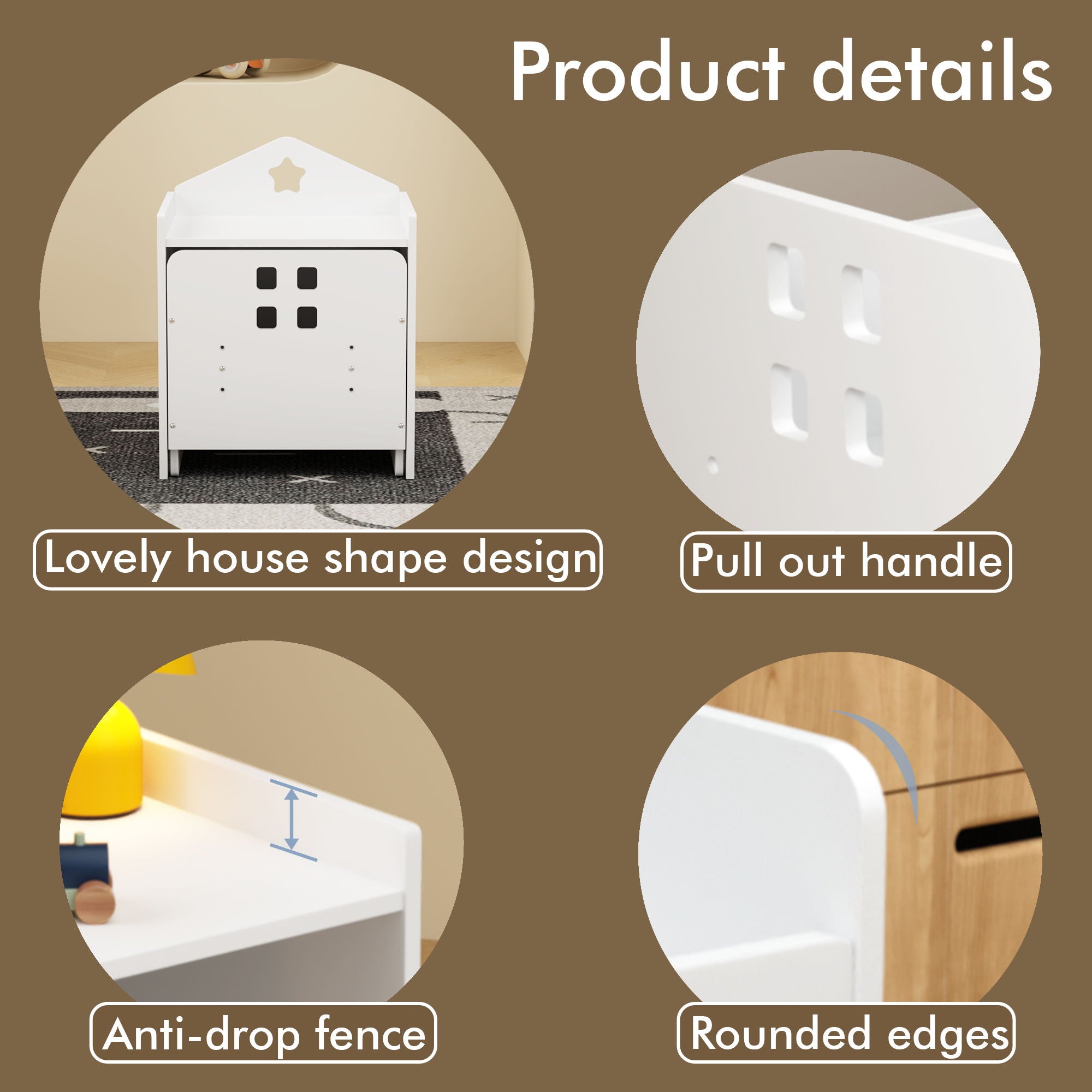Montessori Weaning Table And Chair Set, Toddler Table With Adjustable Height - White