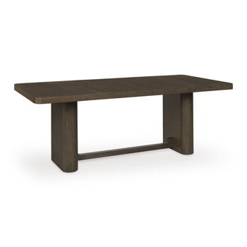 Radkin - Rectangular Dining Room Table - Burnished Brown
