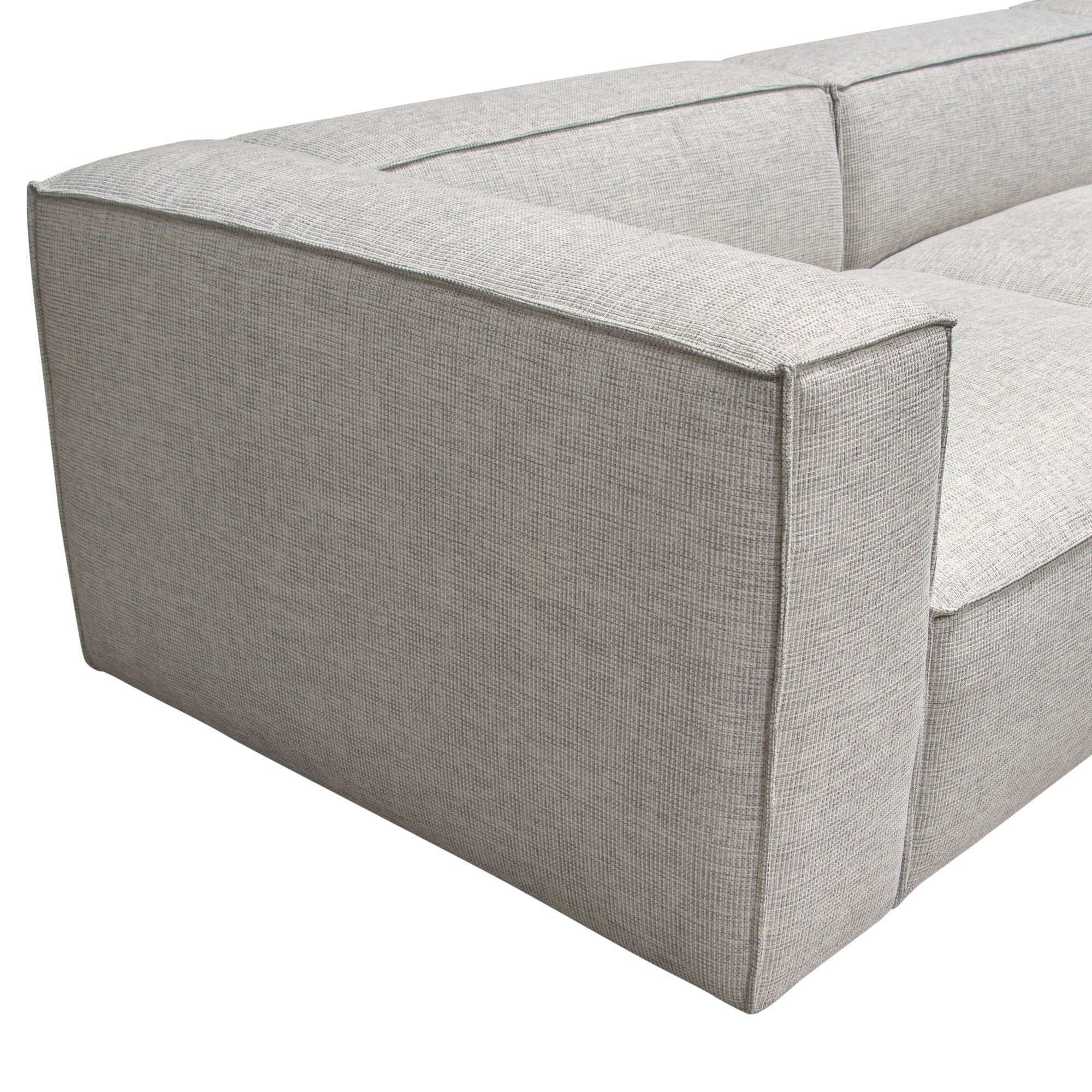 Vice 5 Piece Modular Sectional – Barley Fabric