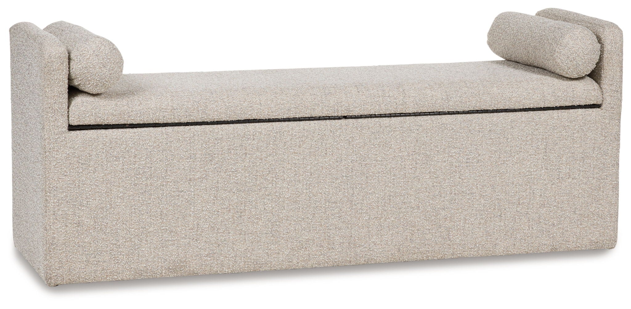 Galliden - Beige - Large Upholstered Dining Room Bench