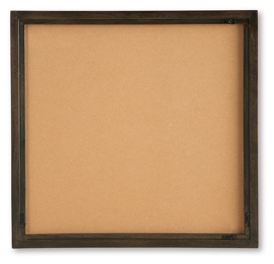 Bachard - Wall Decor - Tan / White - Best Buy Furniture