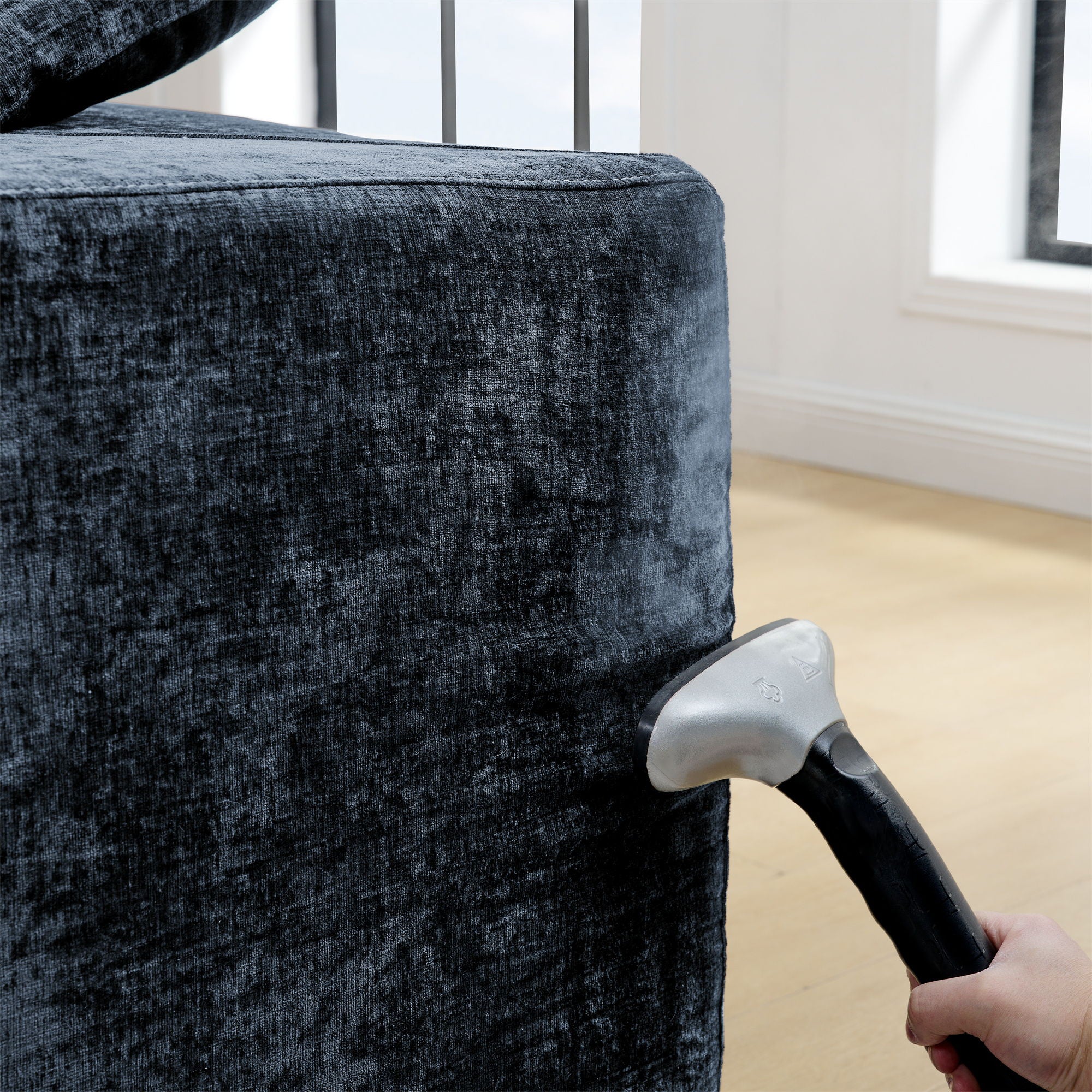 Modern Minimalist Cloud Sectional Couch With Comfy Chaise, U Shaped Modular Sofa