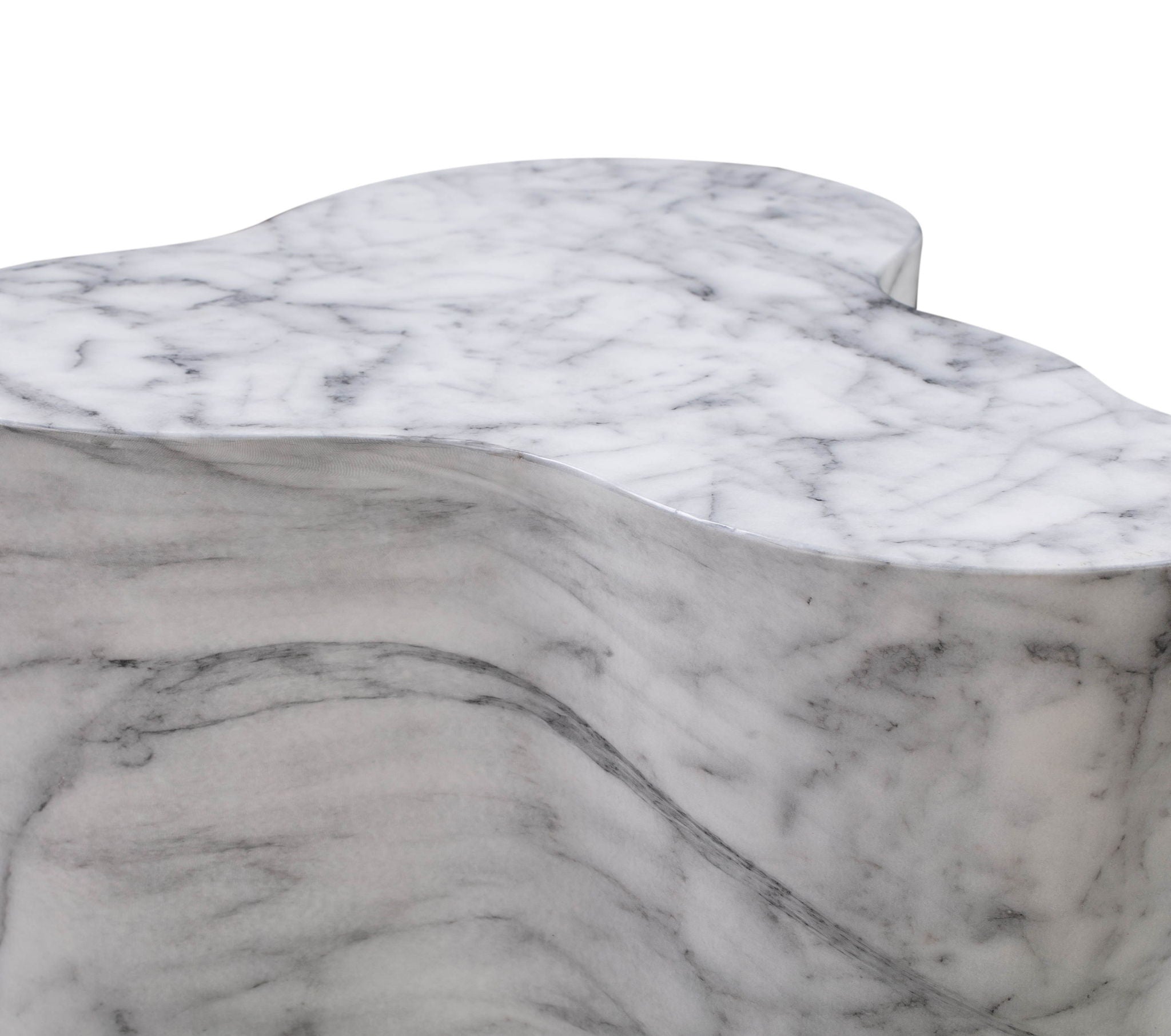 Slab - Marble Side Table