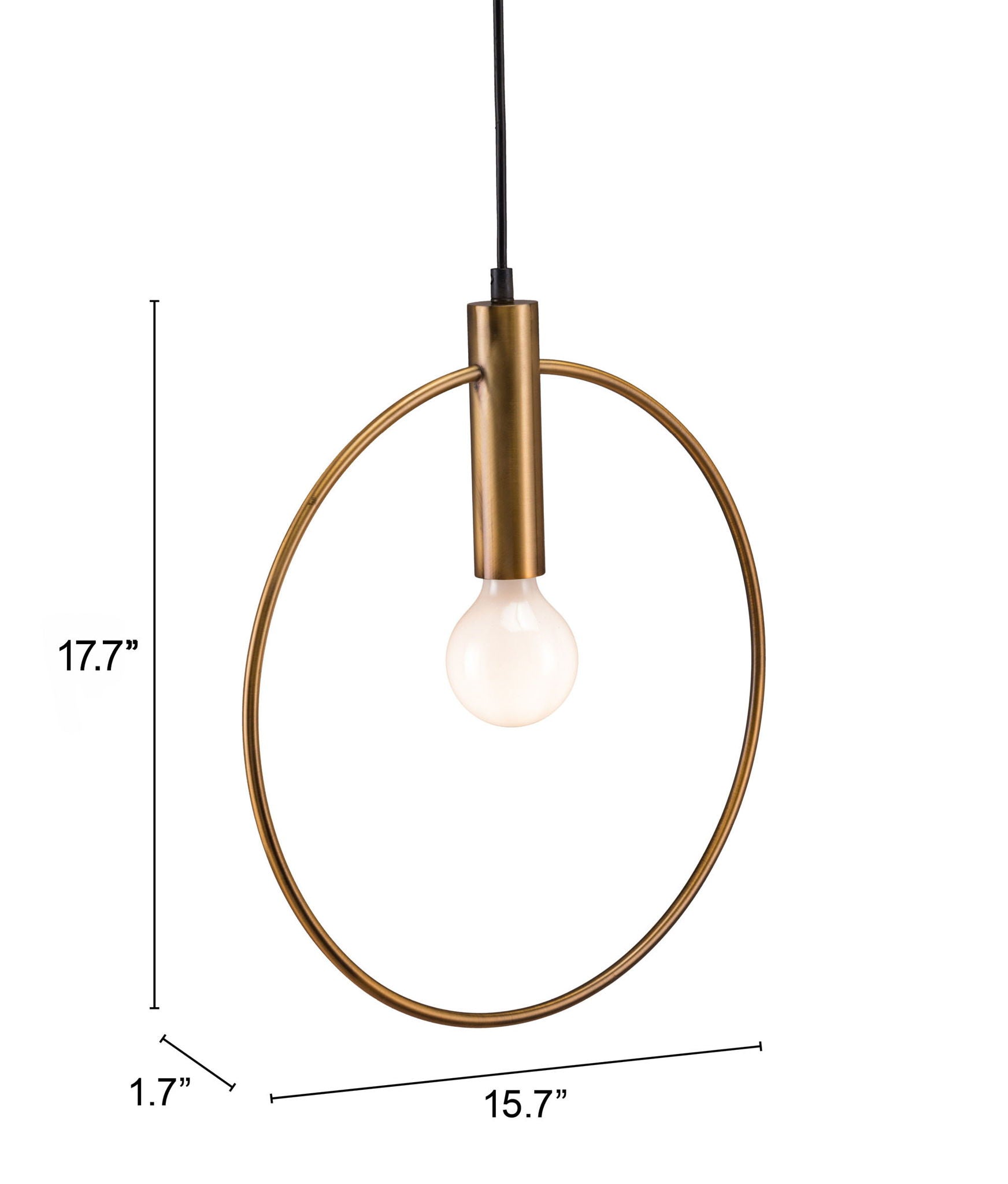 Irenza - Ceiling Lamp - Brass
