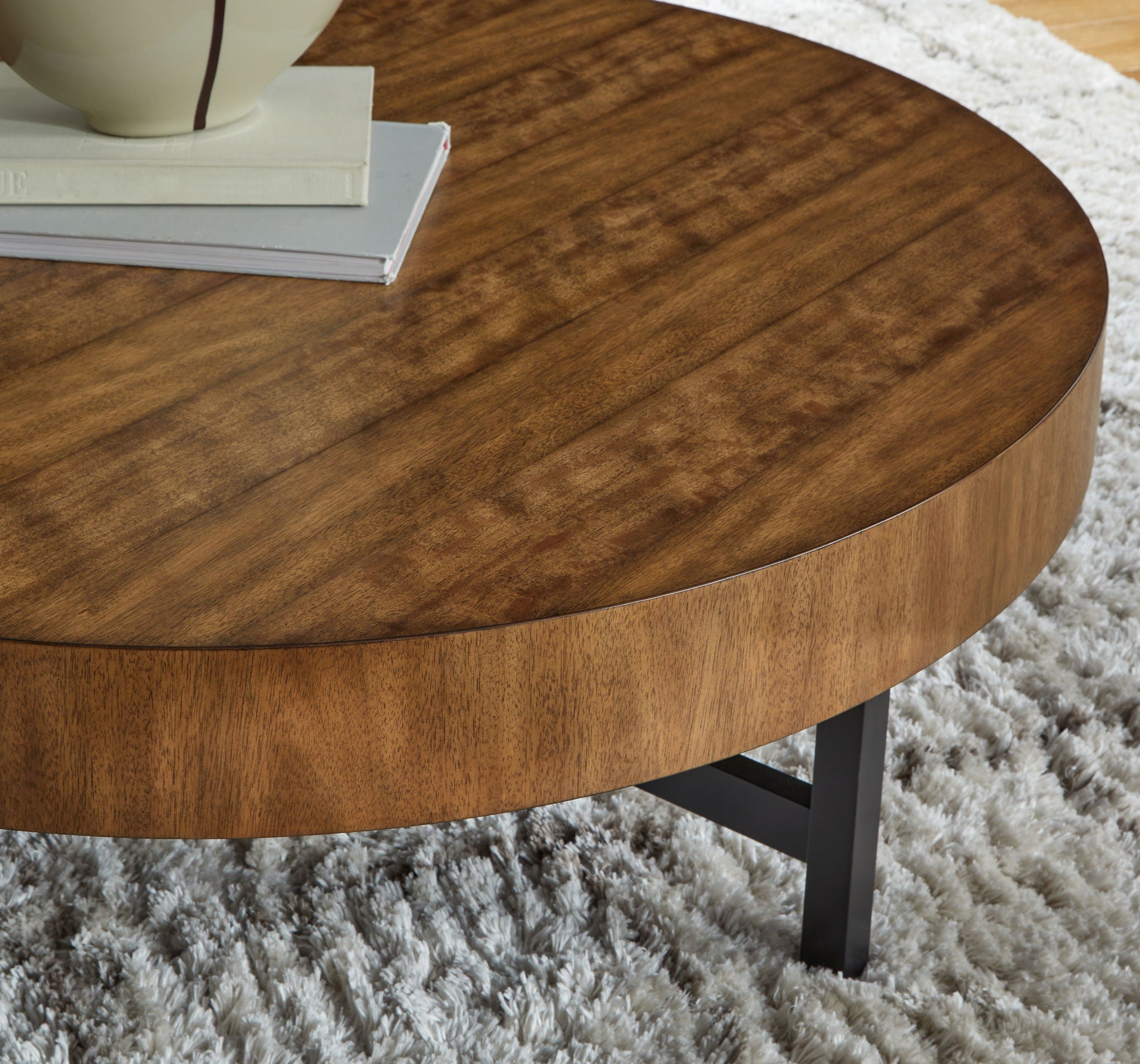 Steenlage - Occasional Table Set (Set of 2) - Brown / Black