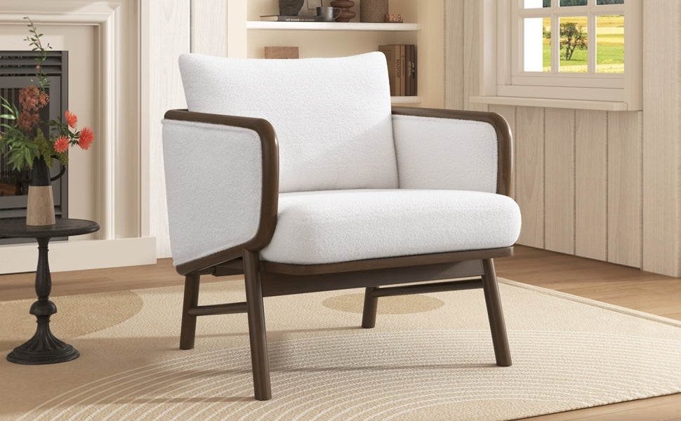 Sherpa Fabric Accent Chair - Best Buy Furniture