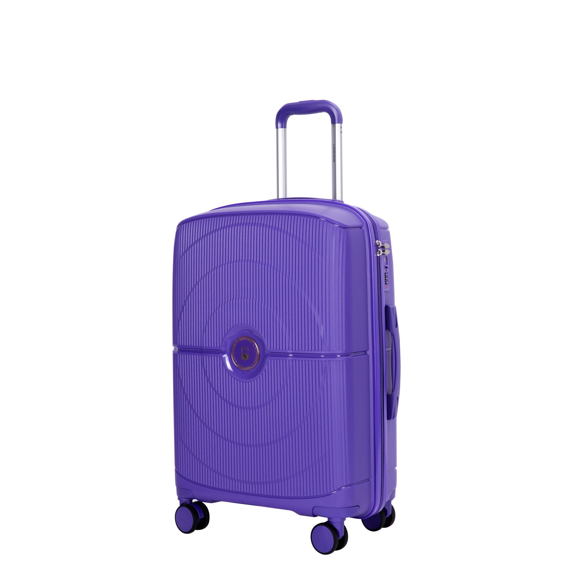 3 Piece Set Expandable Hardshell Suitcase Double Spinner Wheels