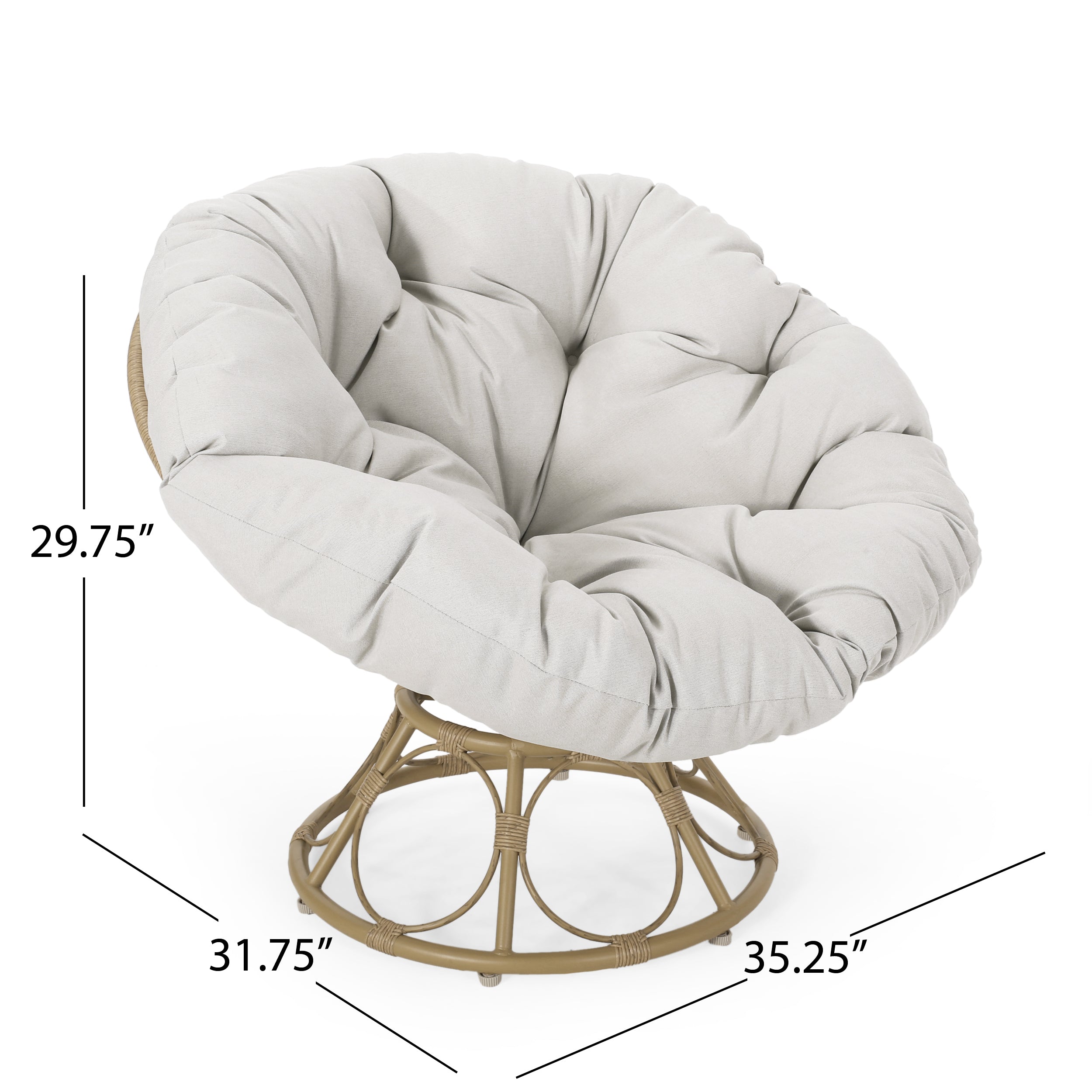 Mia Outdoor Papasan Chair