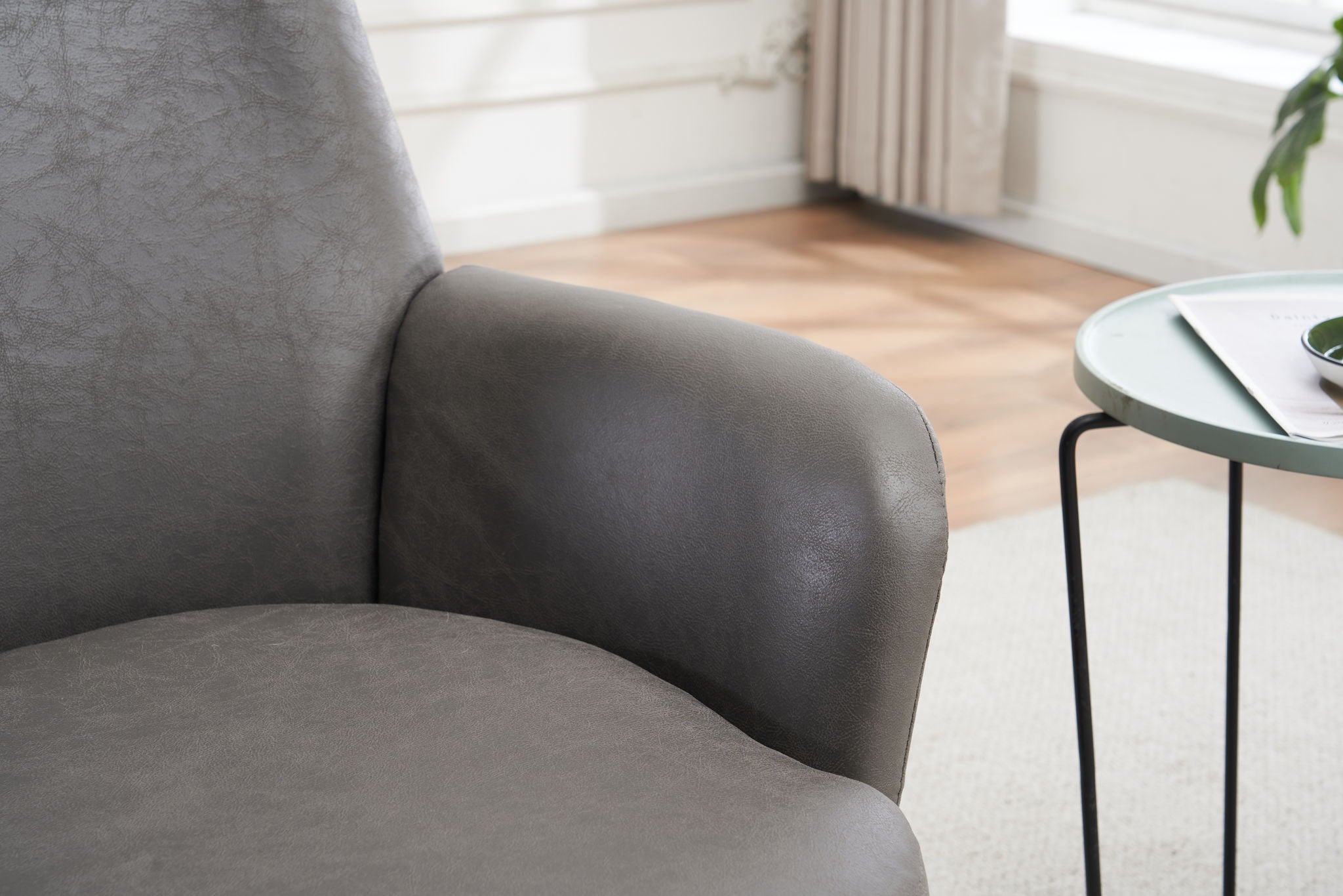 Swivel Accent Chairs Armchair With Stainless Steel Base
