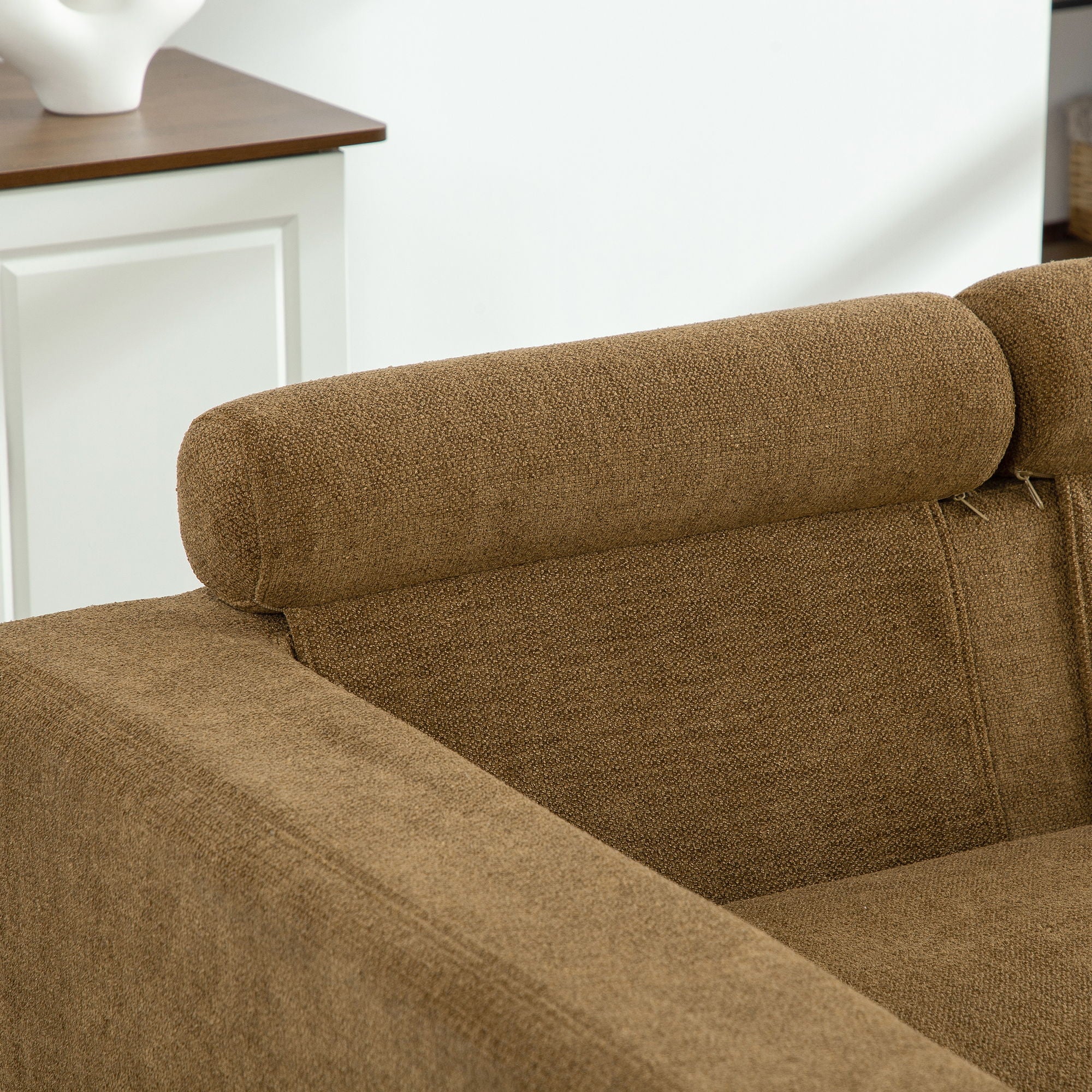 Modern Aesthetic Wide Sofa Bed