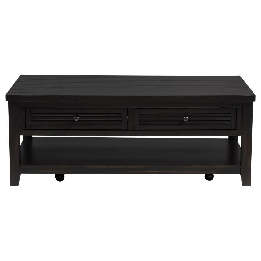 Concord - Coffee And End Table Set Distressed