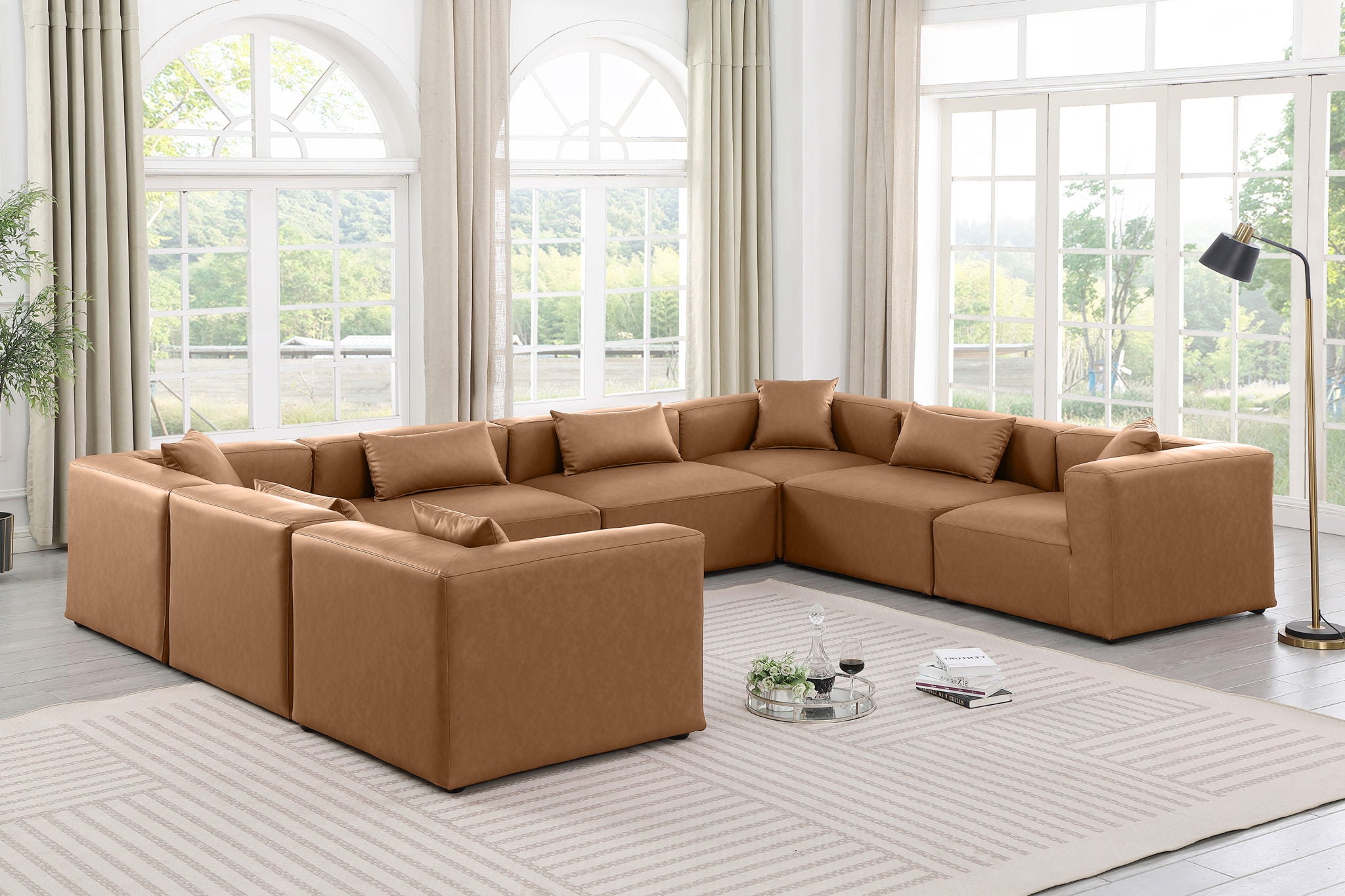 Cube - 8 Piece Modular Sectional - Best Buy Furniture
