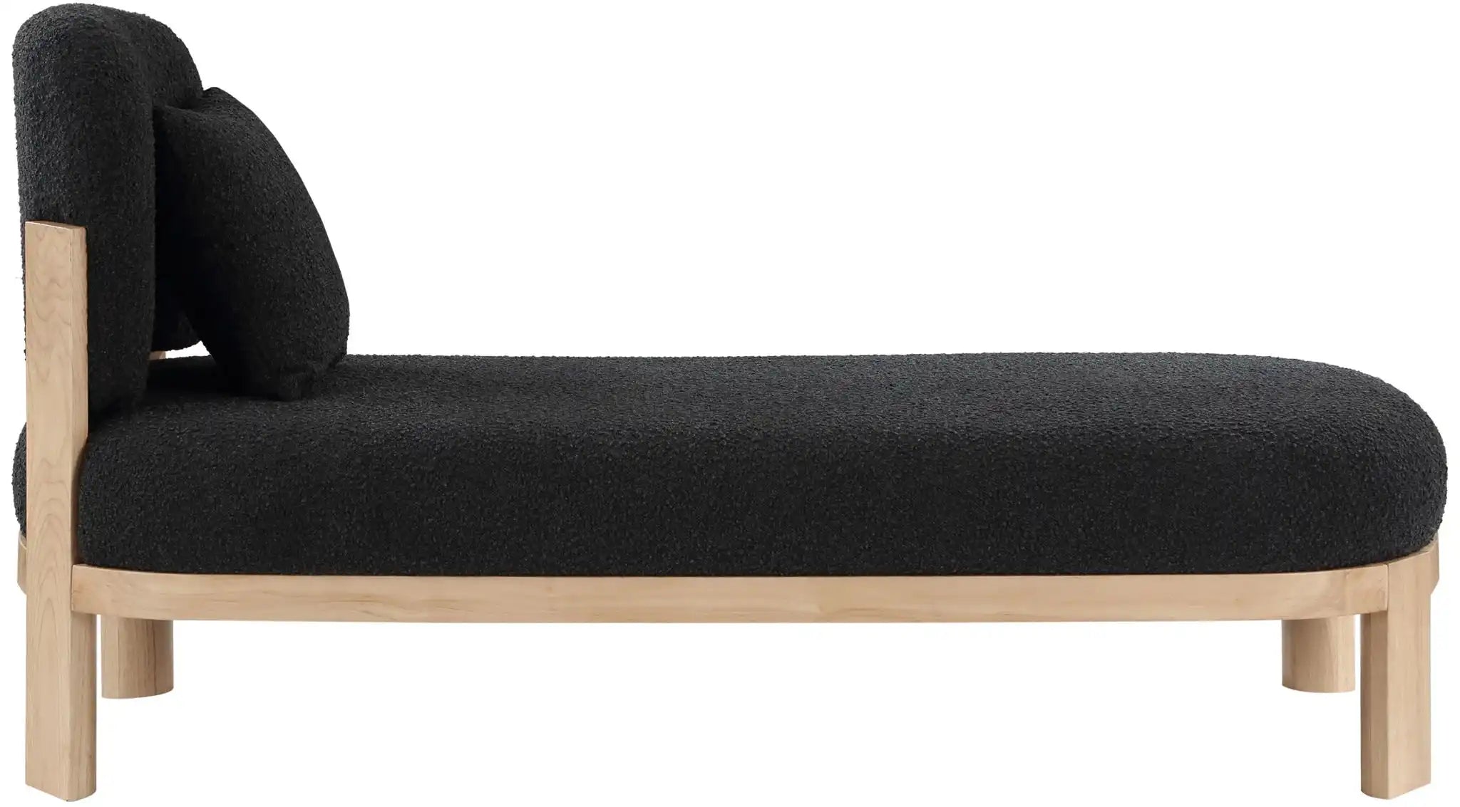 Maybourne - Chaise / Bench With Natural Frame