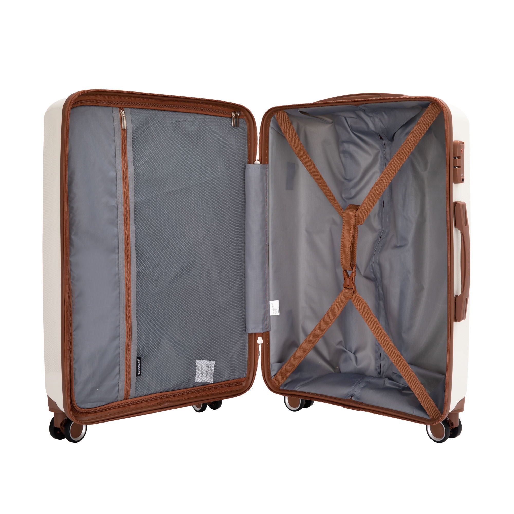 5 Piece Set Hardshell Carry On Luggage Set With Tsa Lock