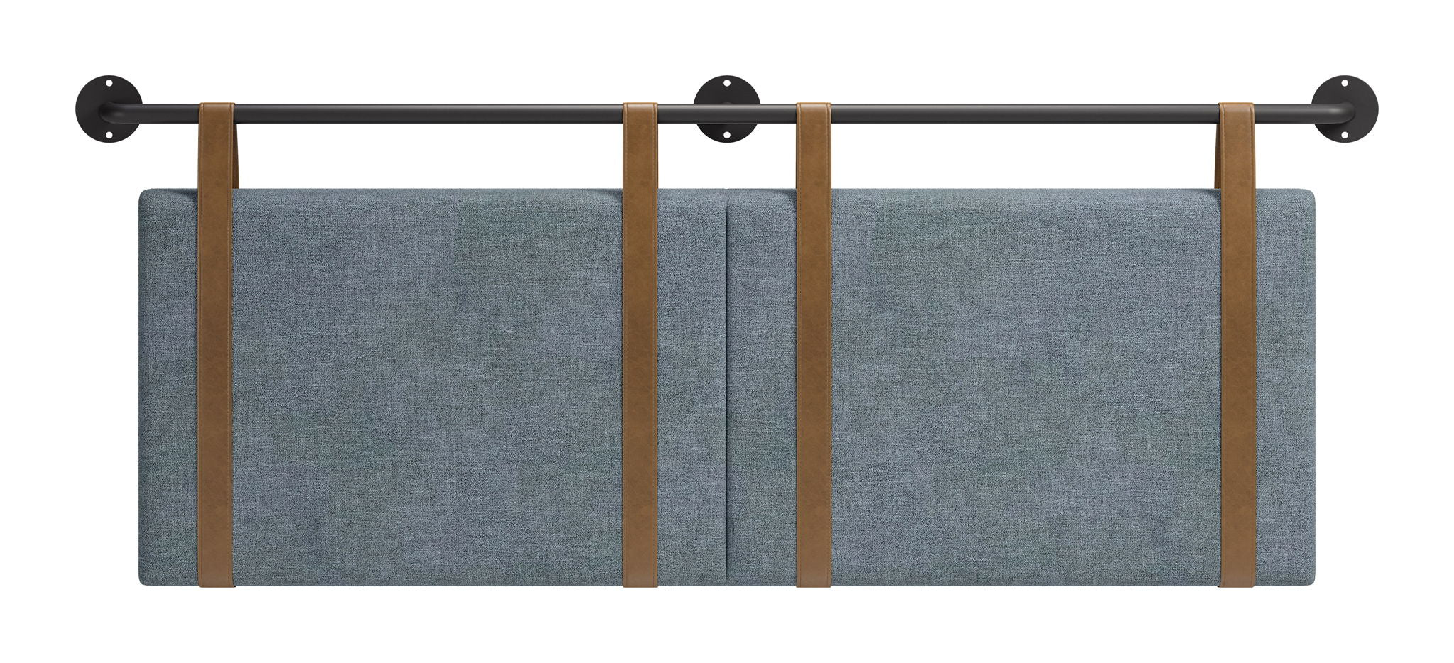 Zeva - Floating Queen Headboard - Gray