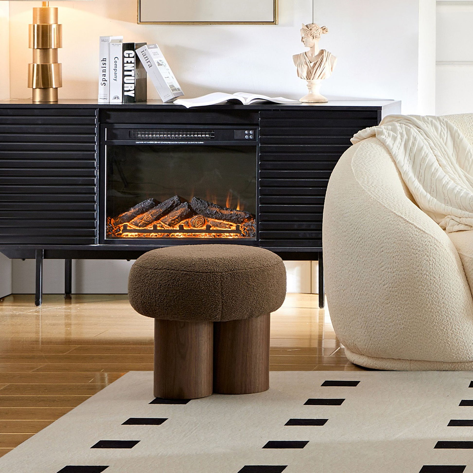 Versatile Mushroom Stool With Cushion - Best Buy Furniture
