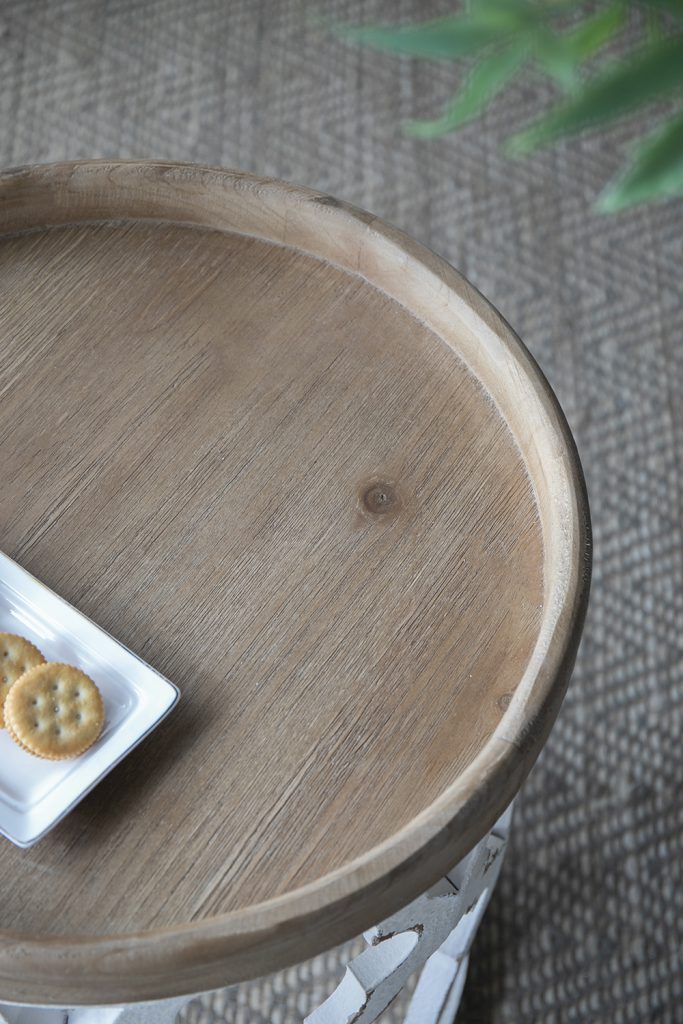 Stylish Rustic Round Wooden Table - Best Buy Furniture