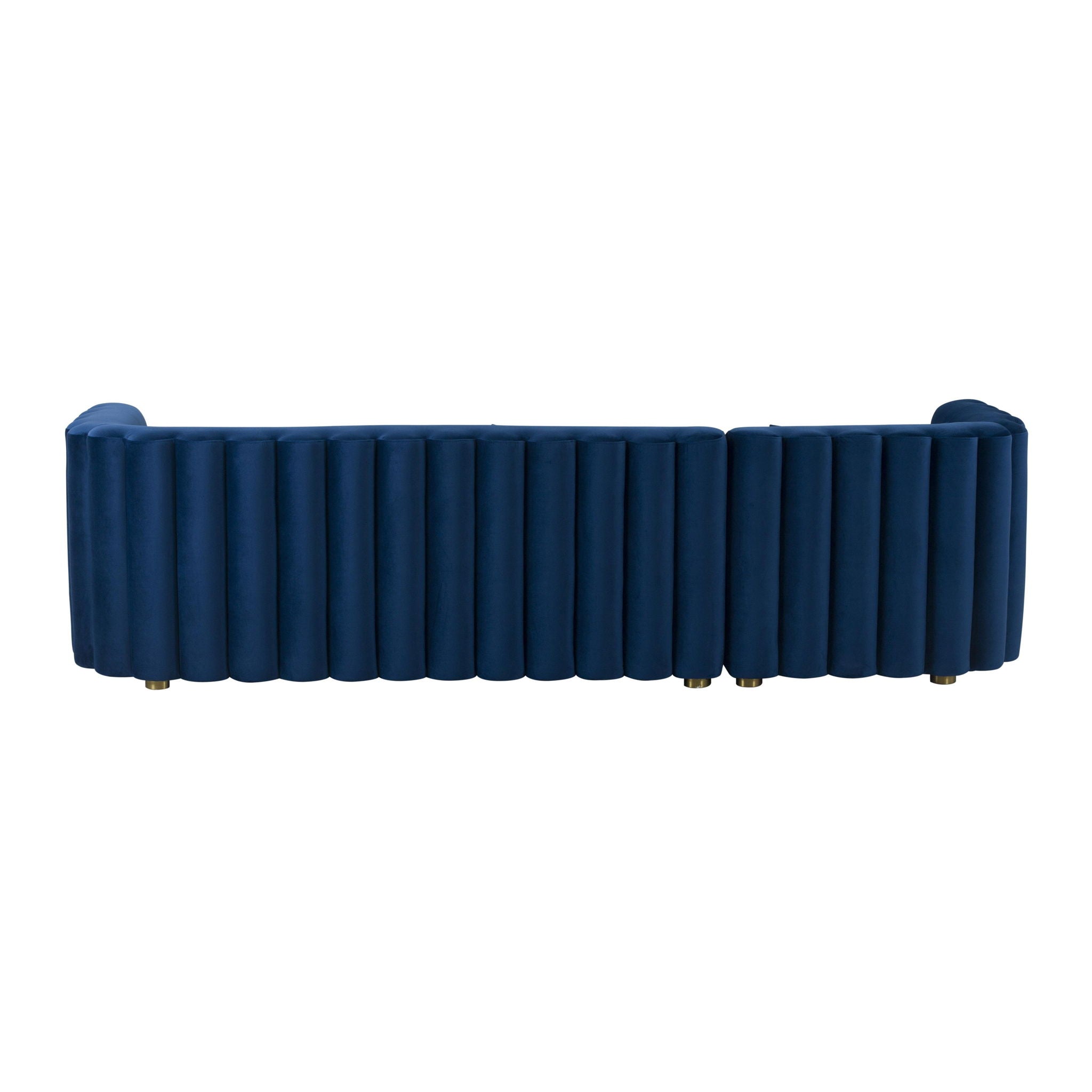Callie - Velvet Sectional - LAF