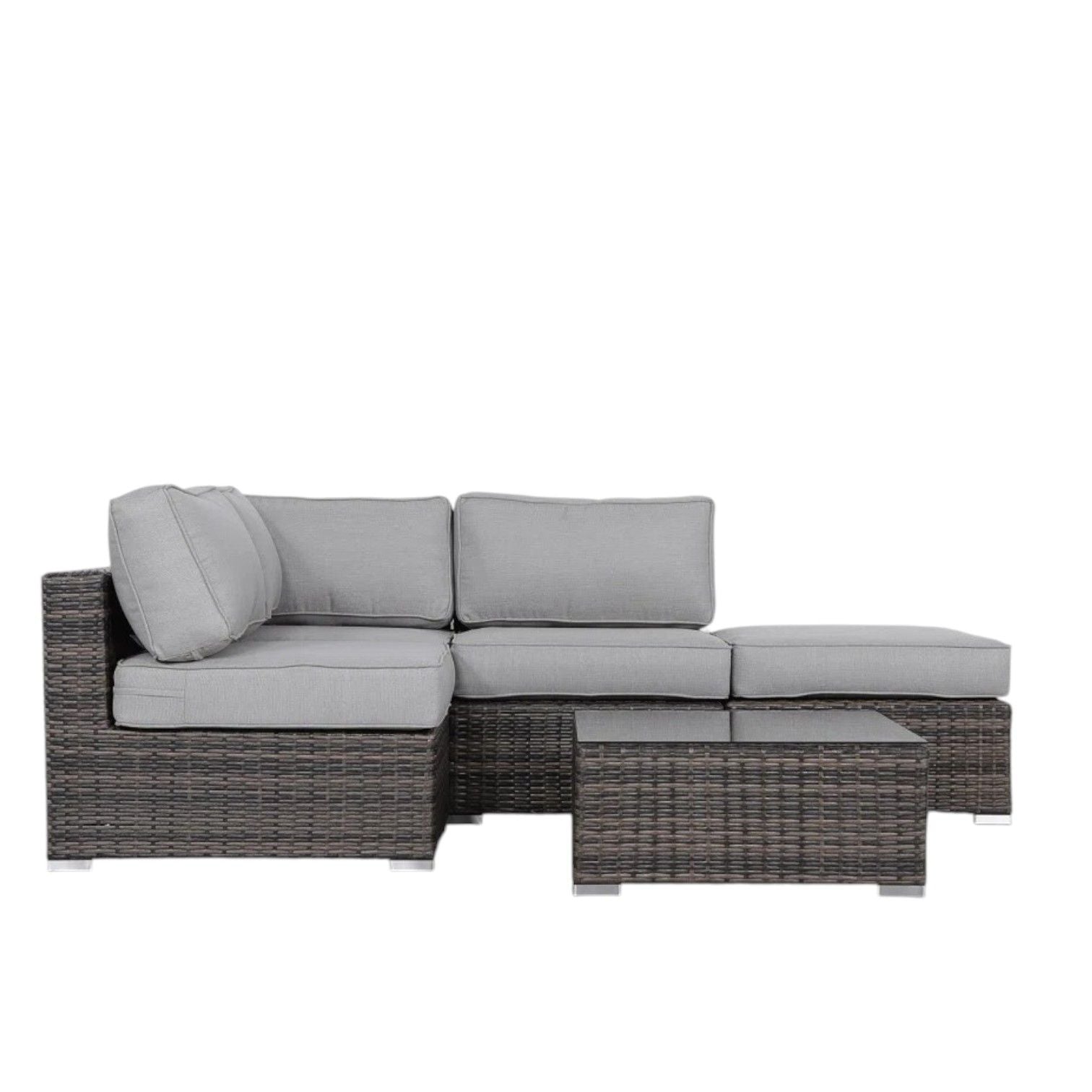 Seating Set With Cushions Handcrafted Wicker Design - Best Buy Furniture
