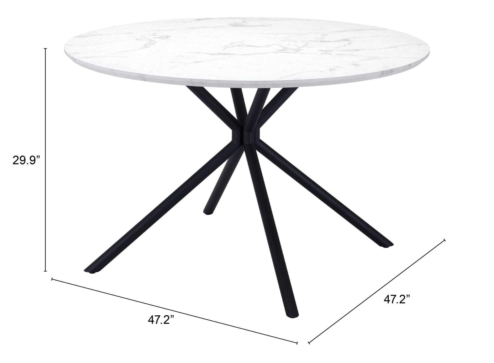Amiens - Dining Table - White