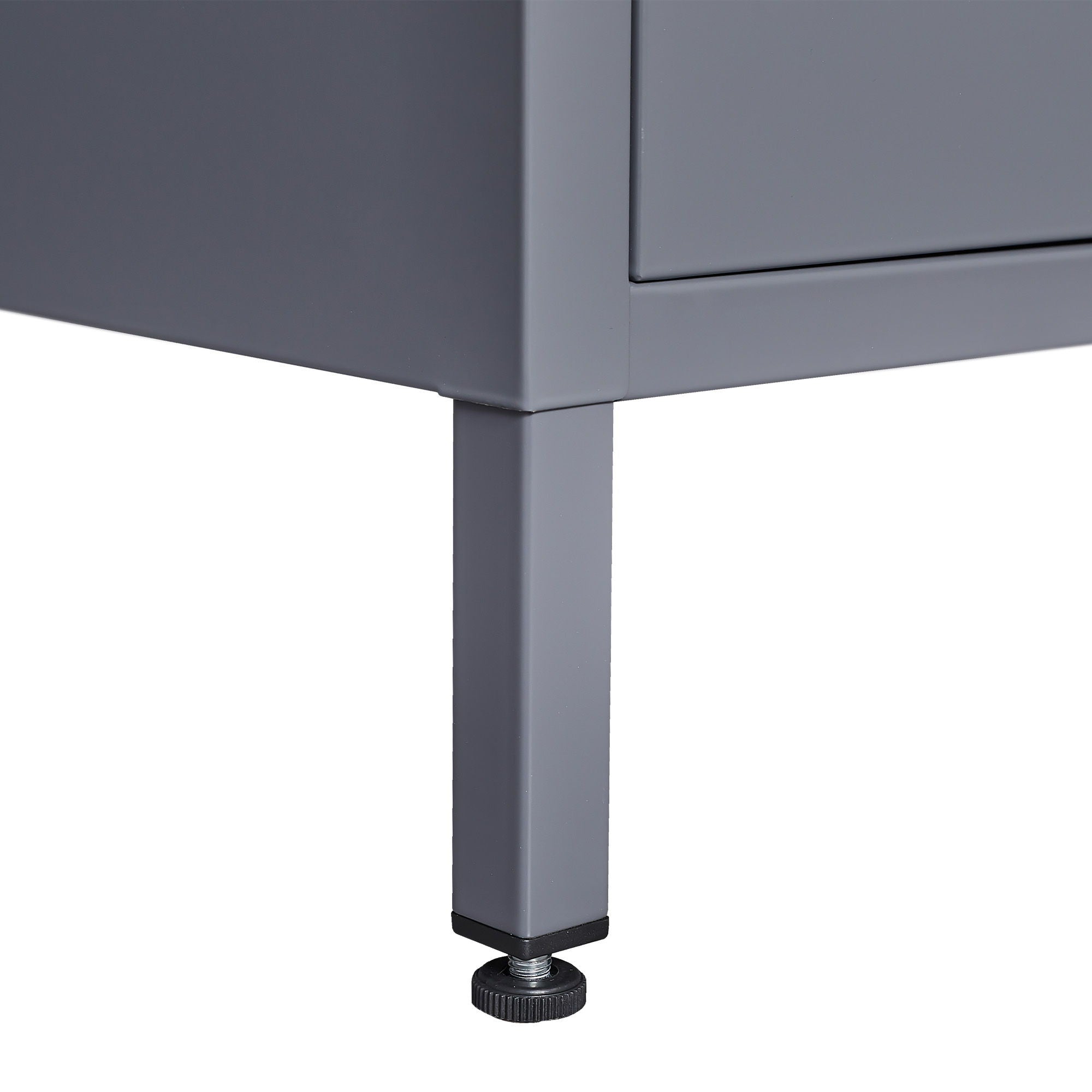 12 Door Lockers With Lock For Secure Storage Construction - Gray