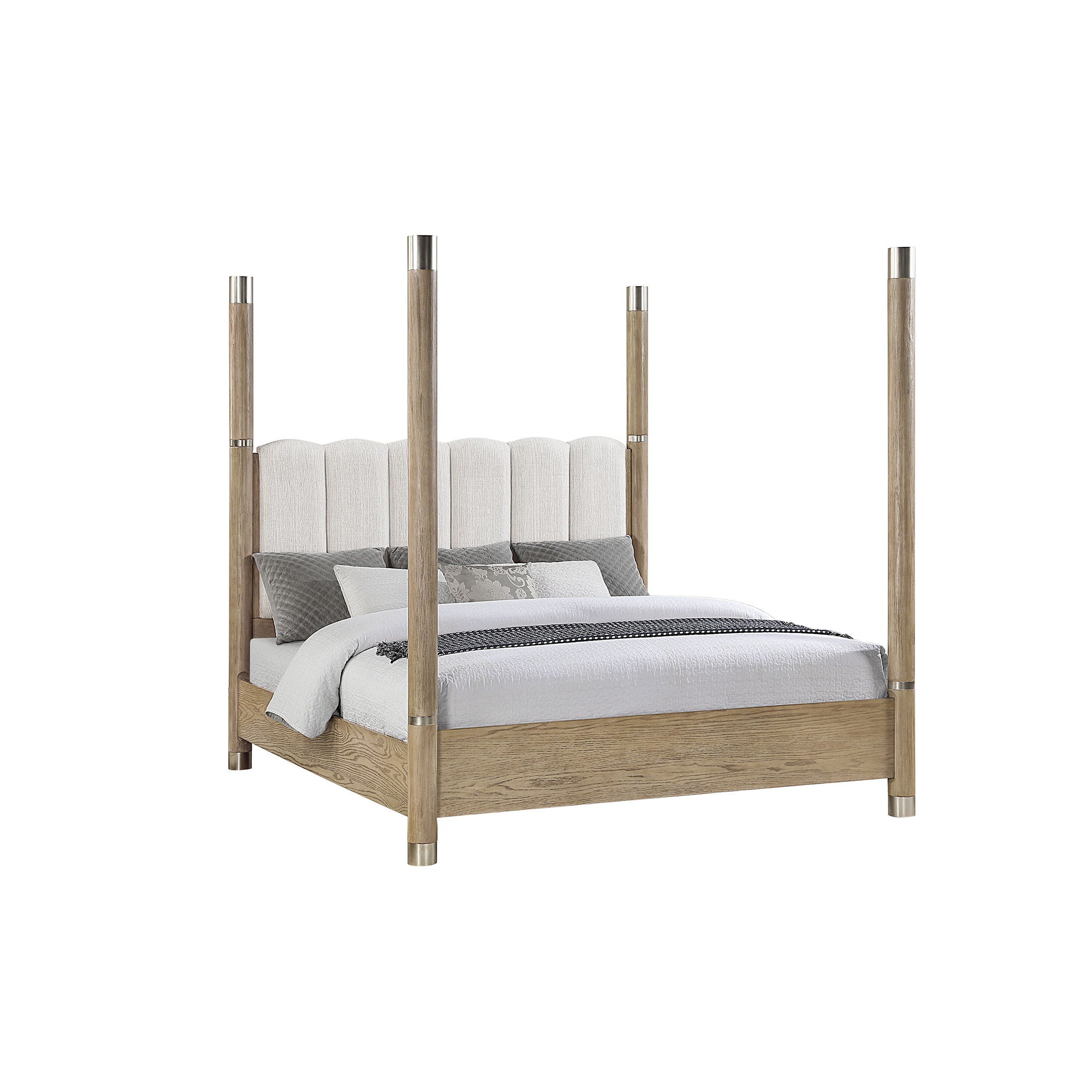 Sarai - Bed With Plush Upholstered Headboard - Best Buy Furniture