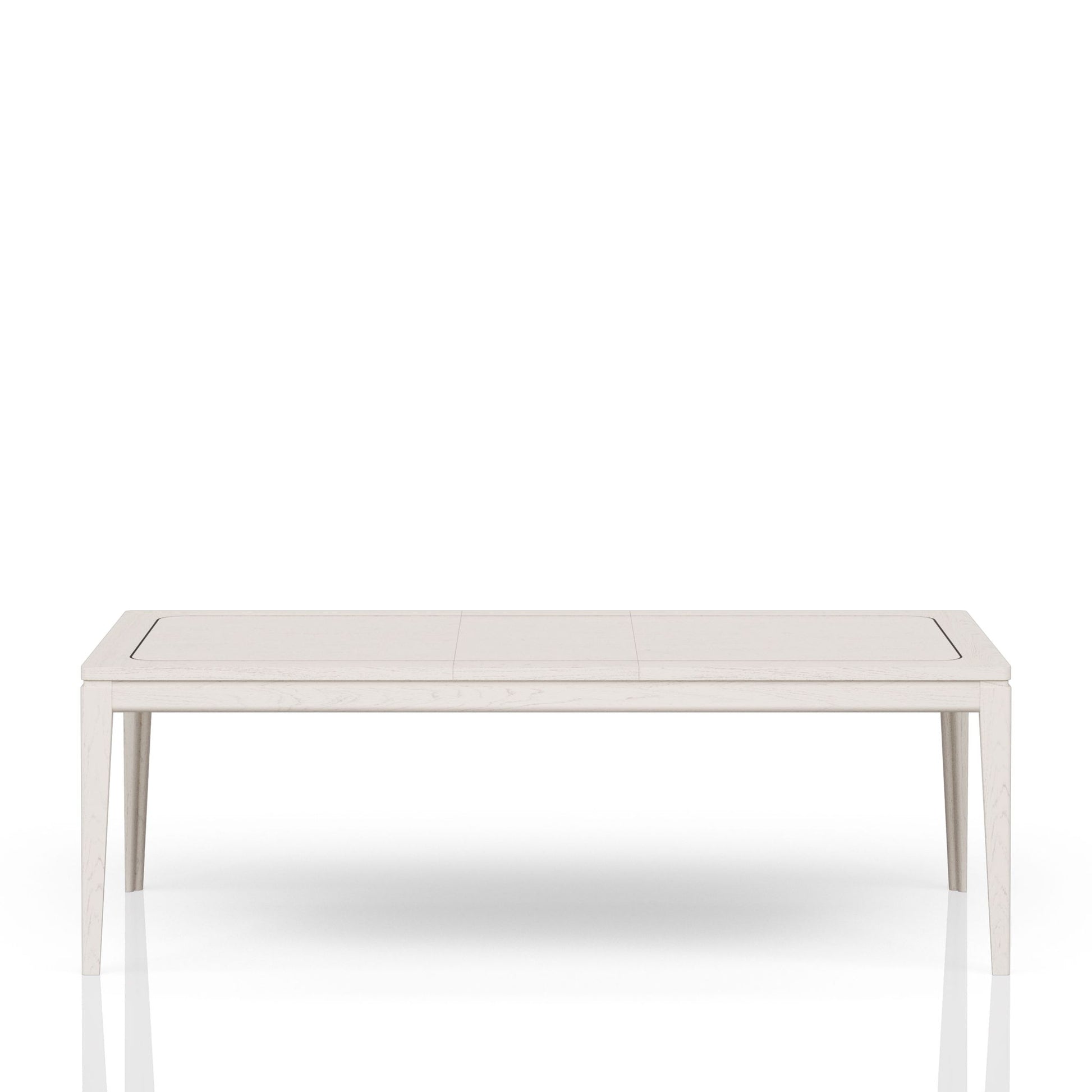 Expandable Dining Table - Vanilla White - Best Buy Furniture