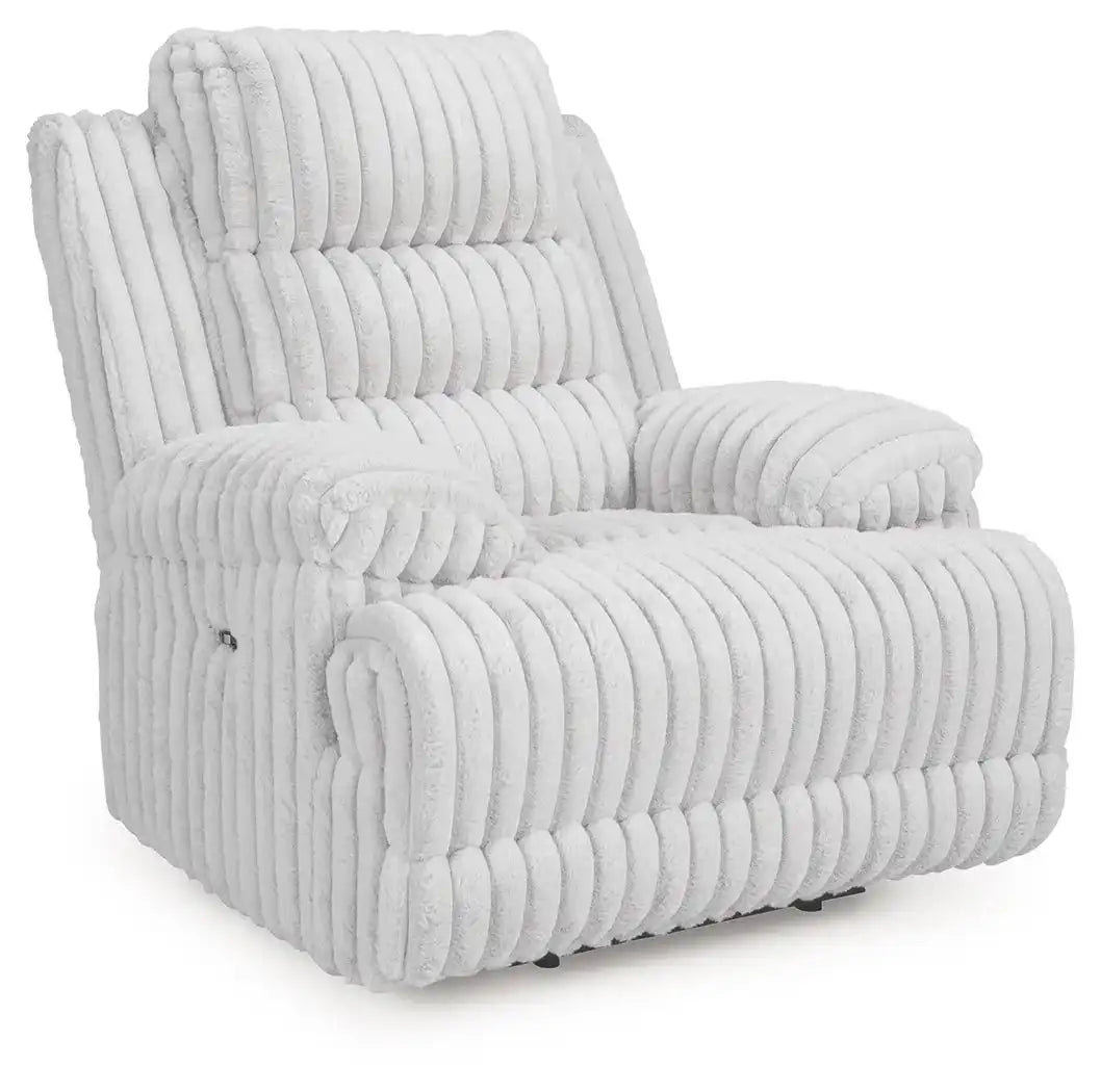 Rhines Falls - Zero Wall Recliner - Alloy - Best Buy Furniture